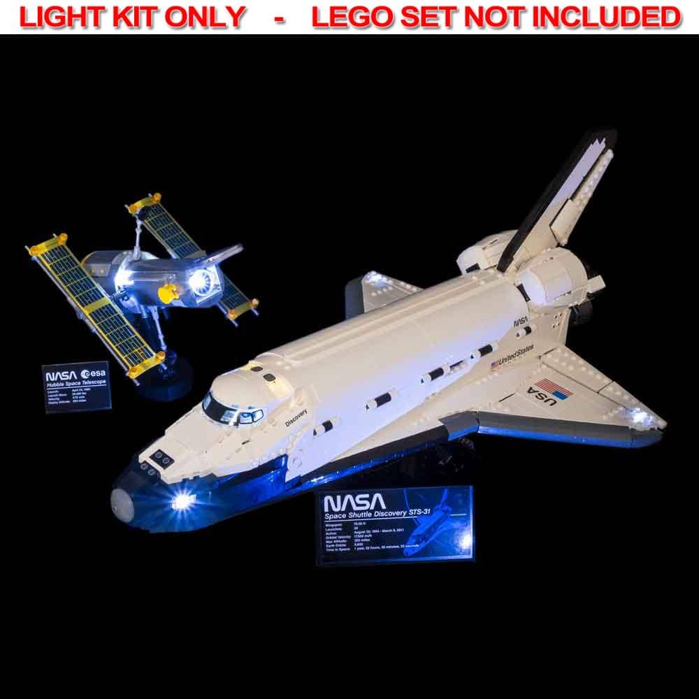 Light My Bricks - LIGHT KIT for LEGO® NASA Space Shuttle Discovery 10283