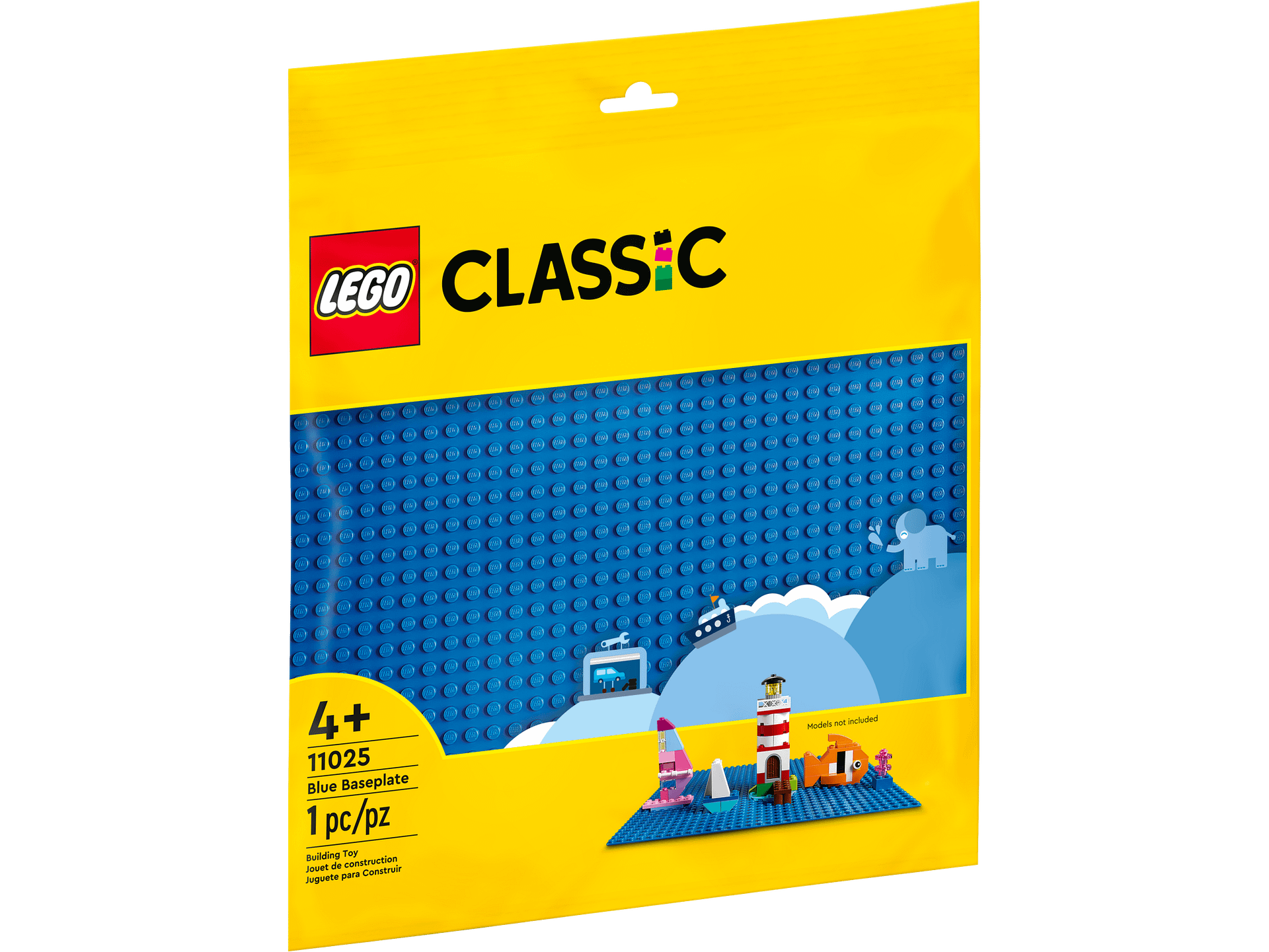 LEGO 11025 Blue Baseplate - Classic 4+