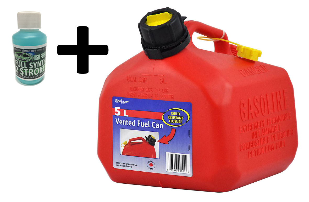 COOL POWER ONE SHOT 125ML SYNTHETIC OIL 4LT MIX 1:32 GAS FUEL