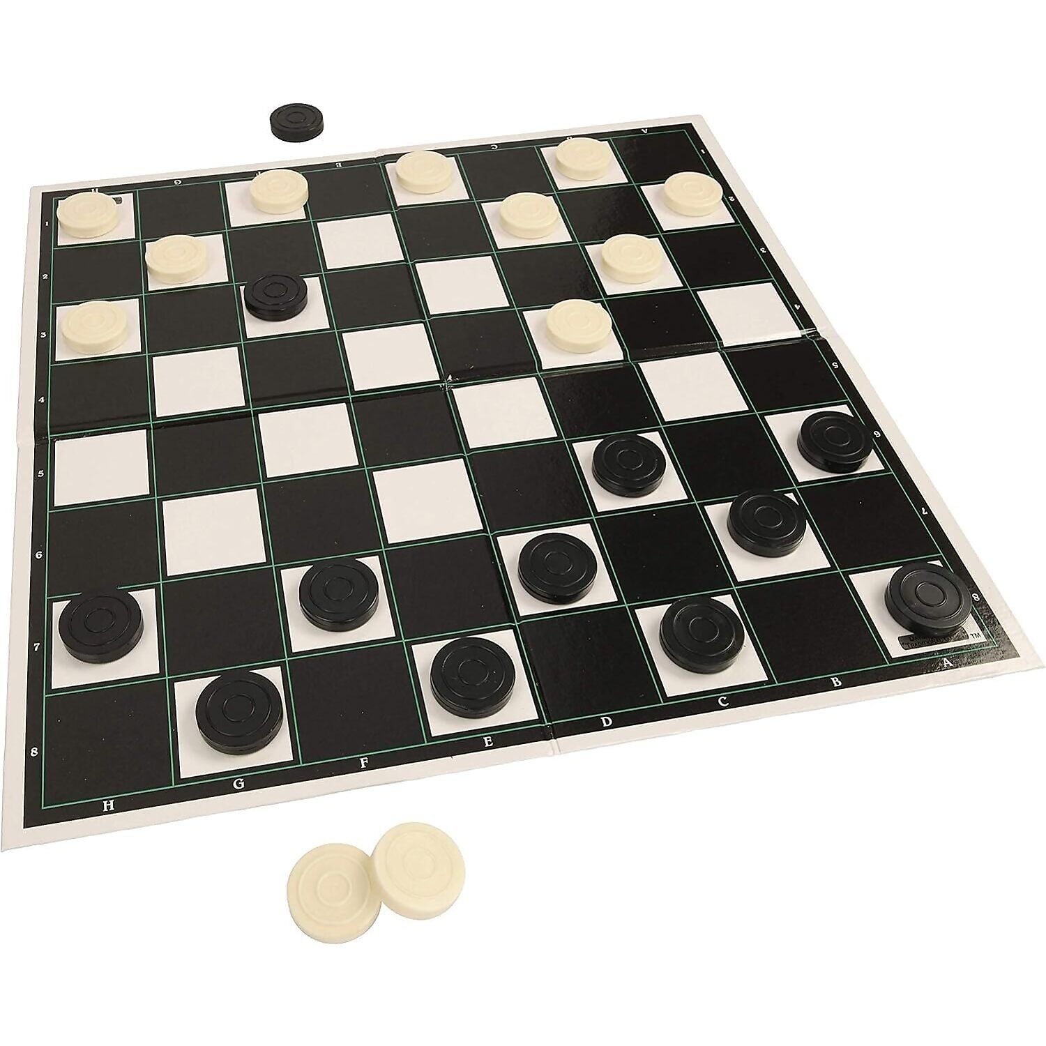 HTI - Draughts Board Game Family Game