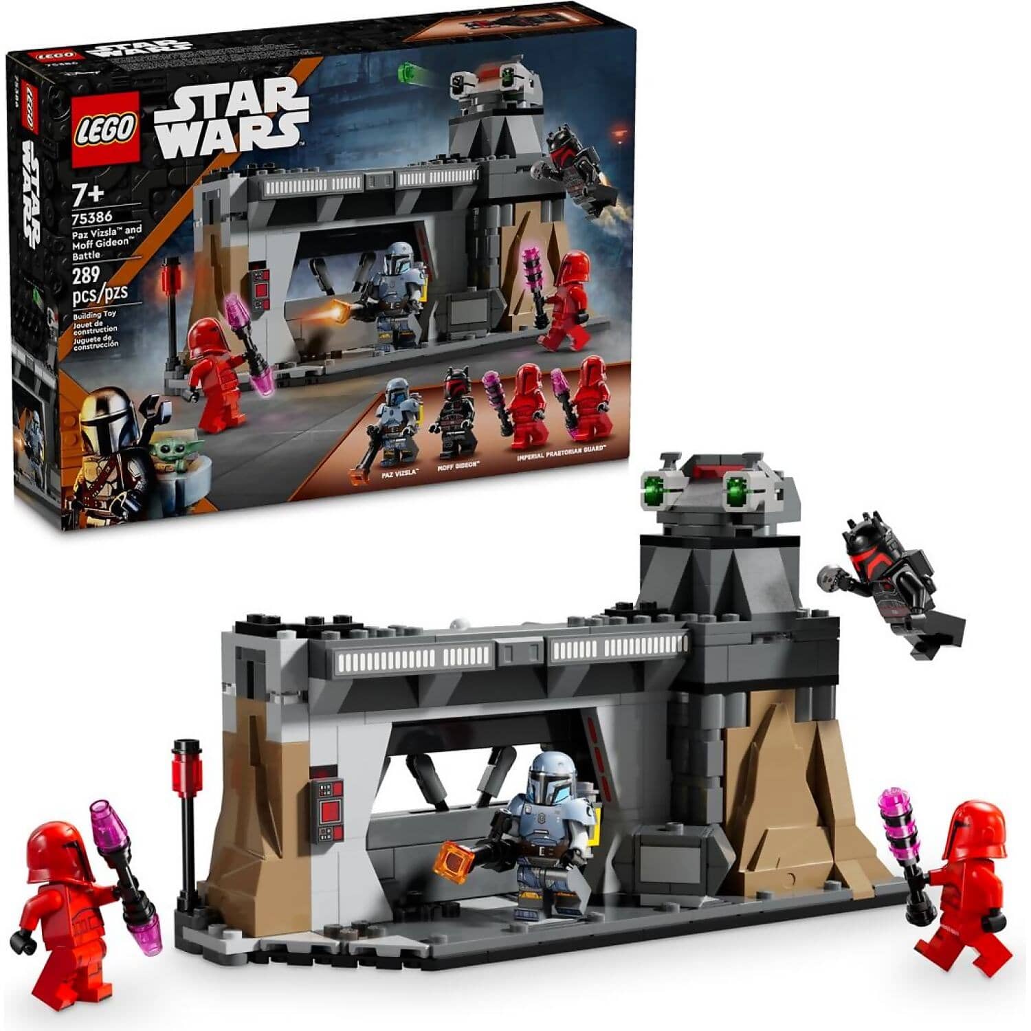 LEGO® 75386 Paz Vizsla and Moff Gideon Battle - Star Wars™