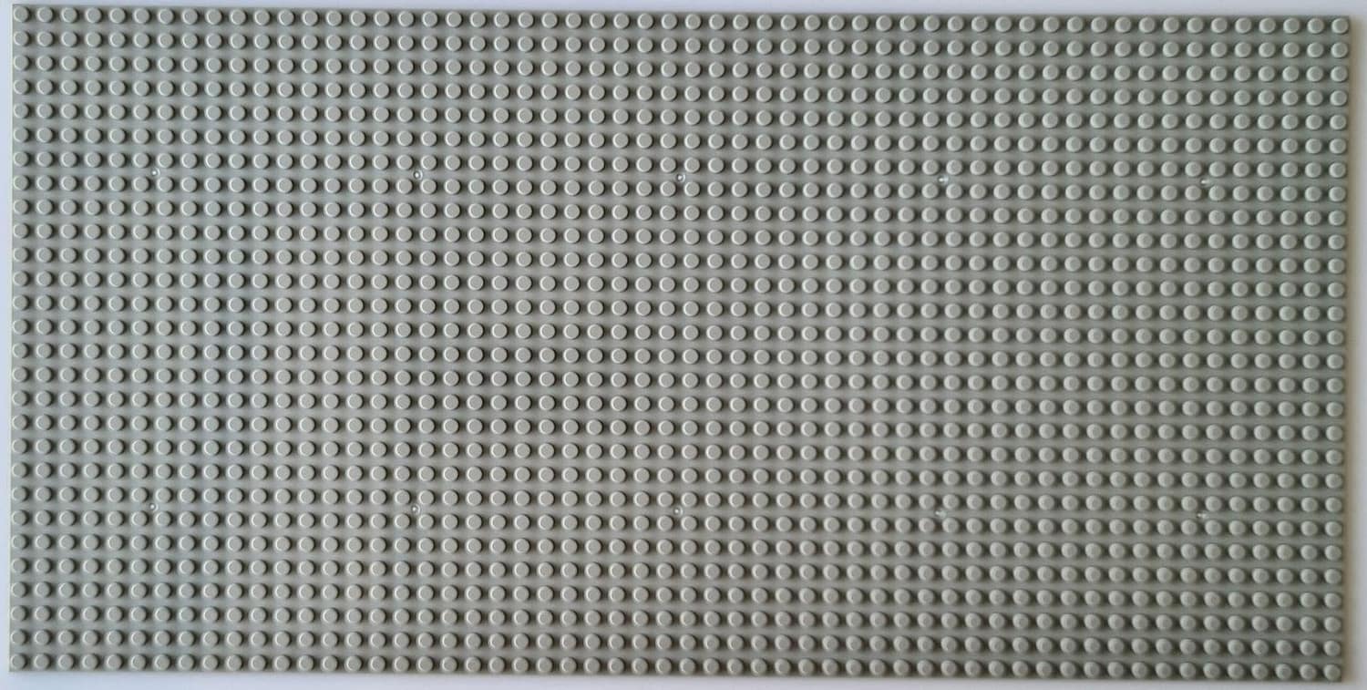 BASEPLATE 28x56 Studs Light Grey Generic Brand