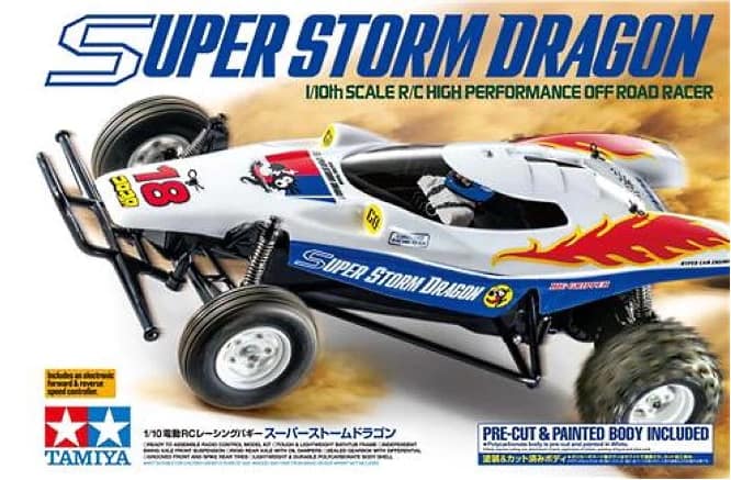 Tamiya - 47438 Super Storm Dragon 2020 Re-release 1:10 RC Off-Road Buggy Kit