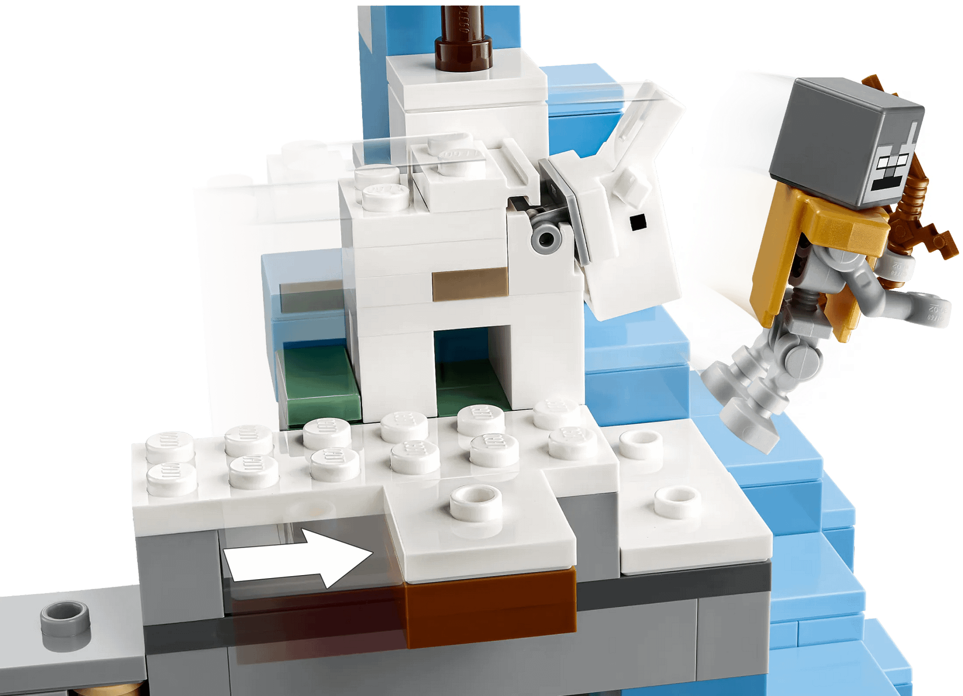 LEGO 21243 The Frozen Peaks - Minecraft