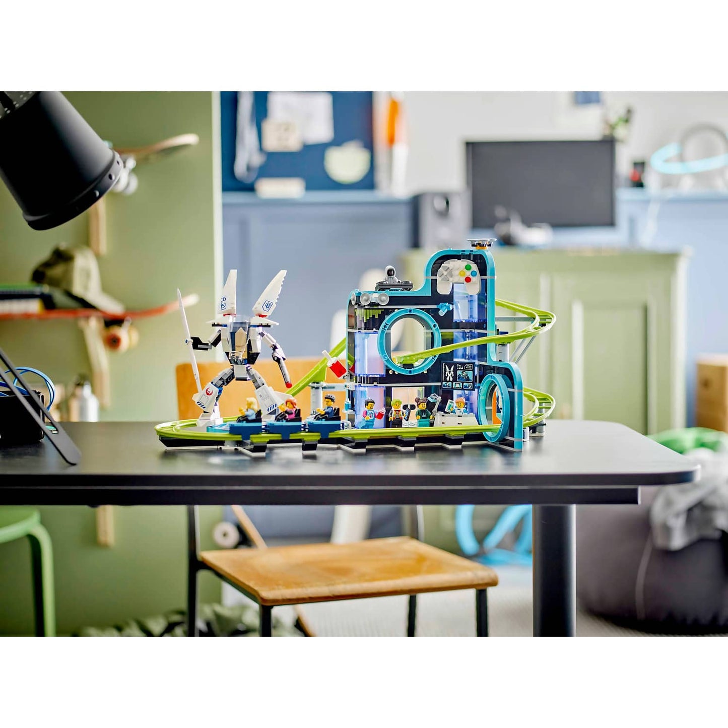 LEGO 60421 Robot World Roller-Coaster Park - City