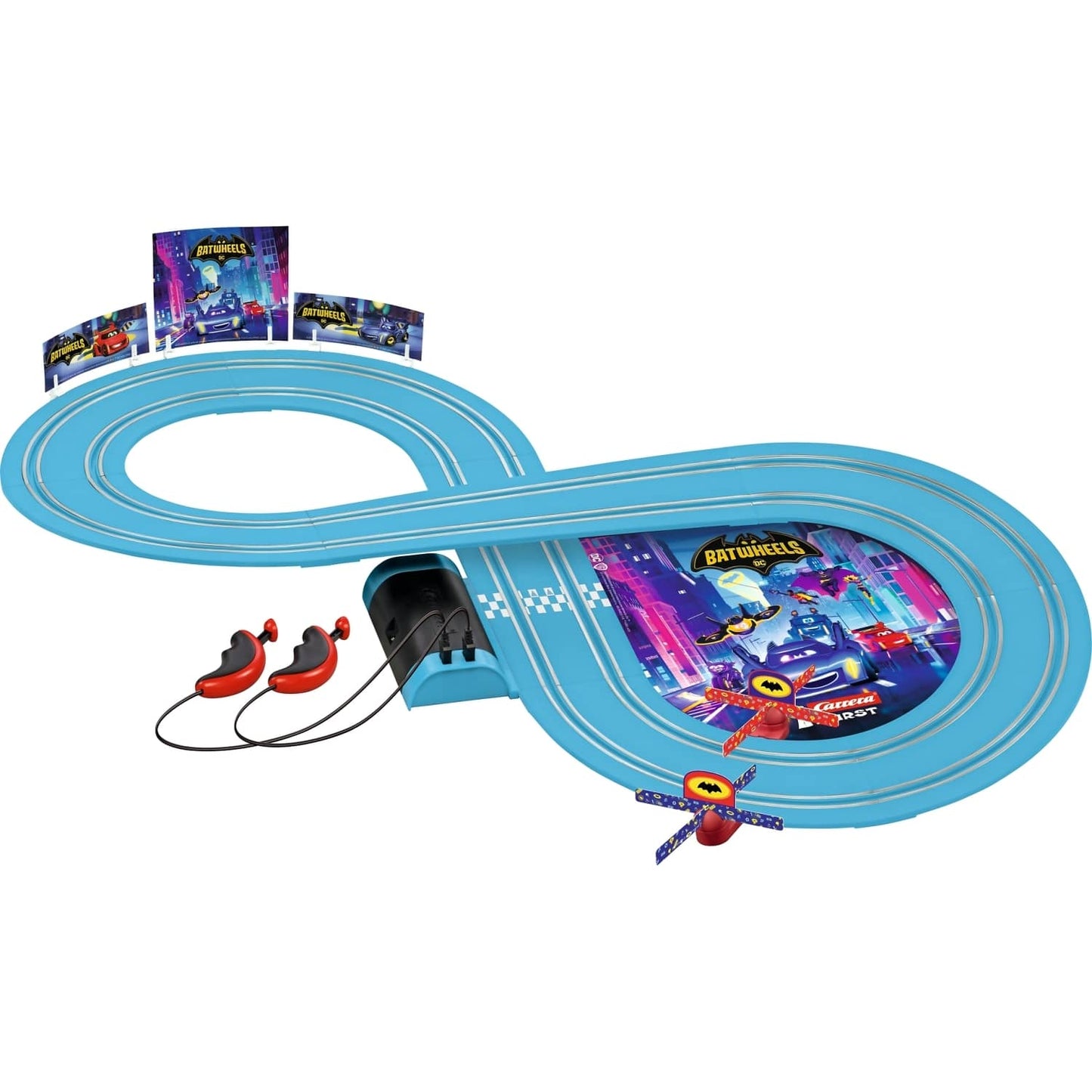 Carrera First - Batwheels Time for Action Slot Car playset