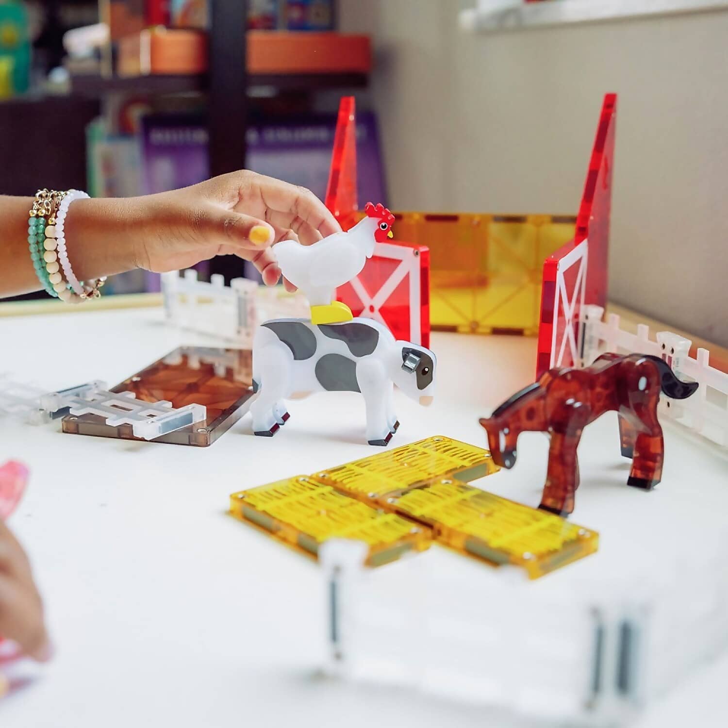 Magna Tiles - Farm Animals 25 Piece Set - Johnco