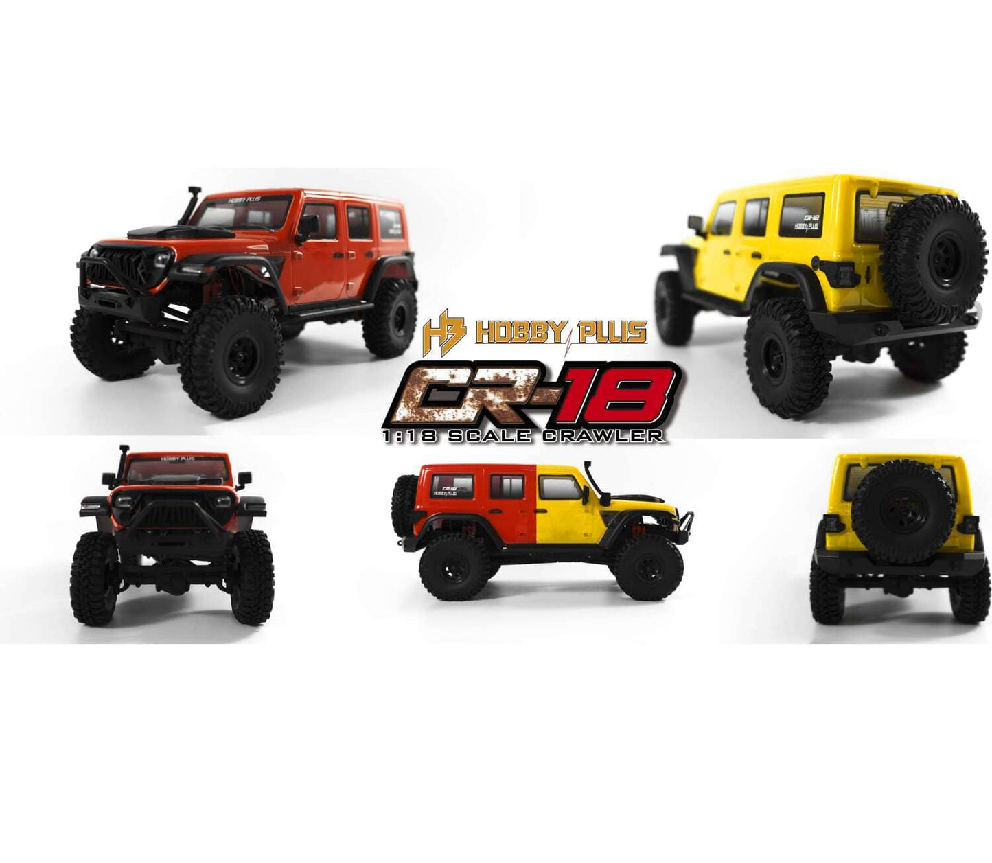 Hobby Plus 1:18 Kratos Rtr Scale Crawler
