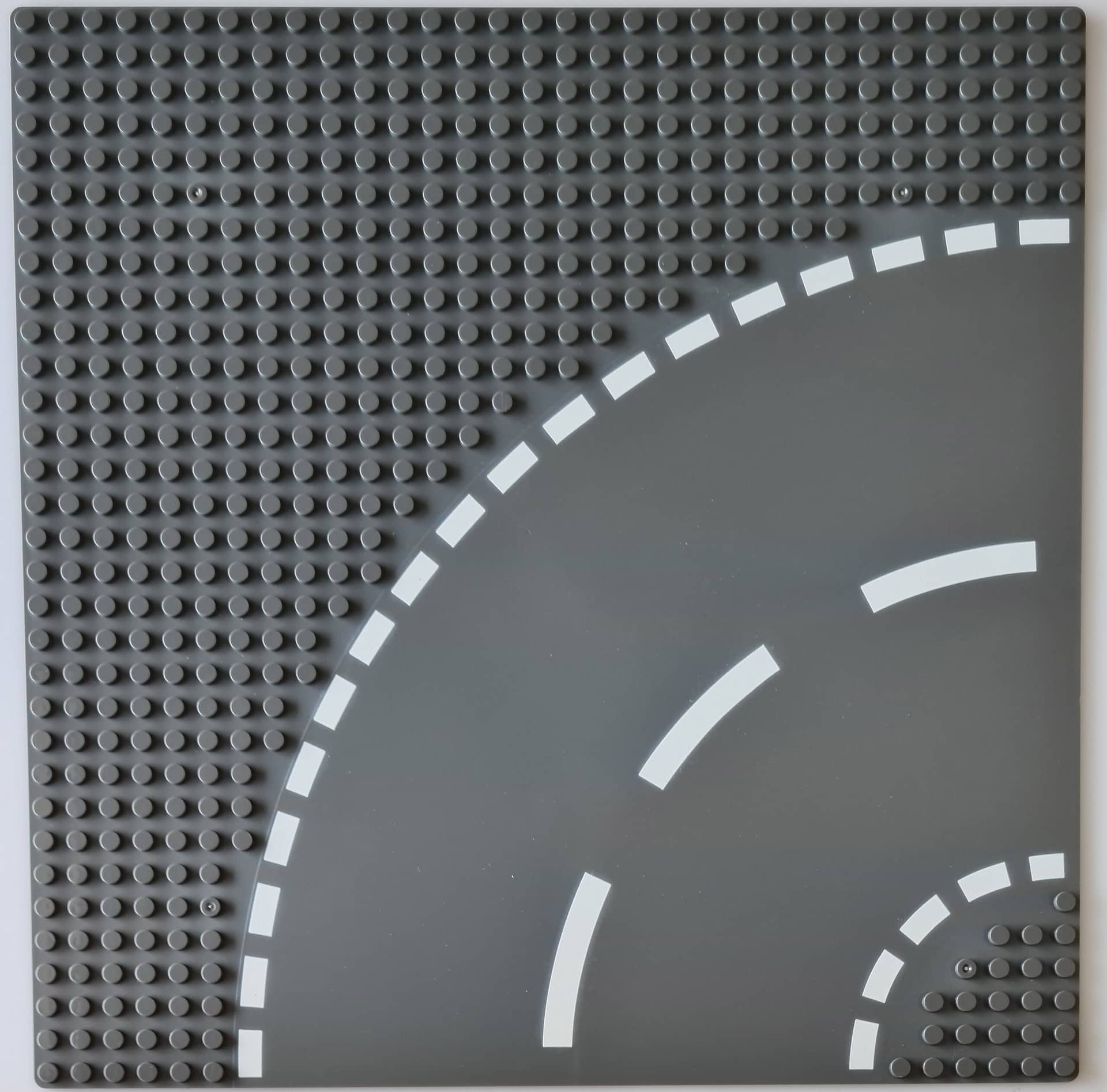 BASEPLATE Right Curve 32x32 Studs Generic Brand