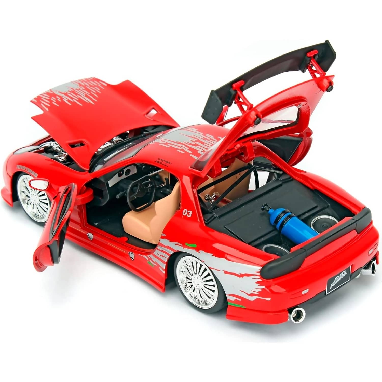 Jada Toys - Fast & Furious - 1993 Mazda RX-7 1:24 Scale Diecast Vehicle
