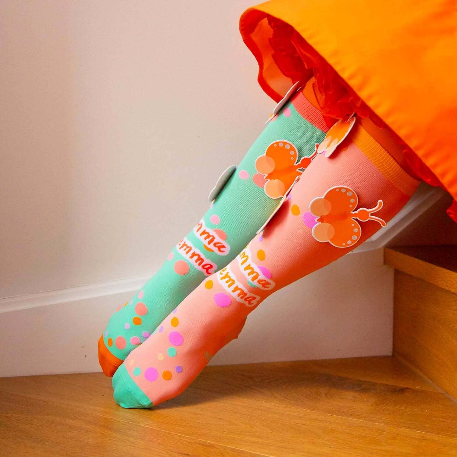 Madmia - Emma Memma Socks Toddler Age 3-5y