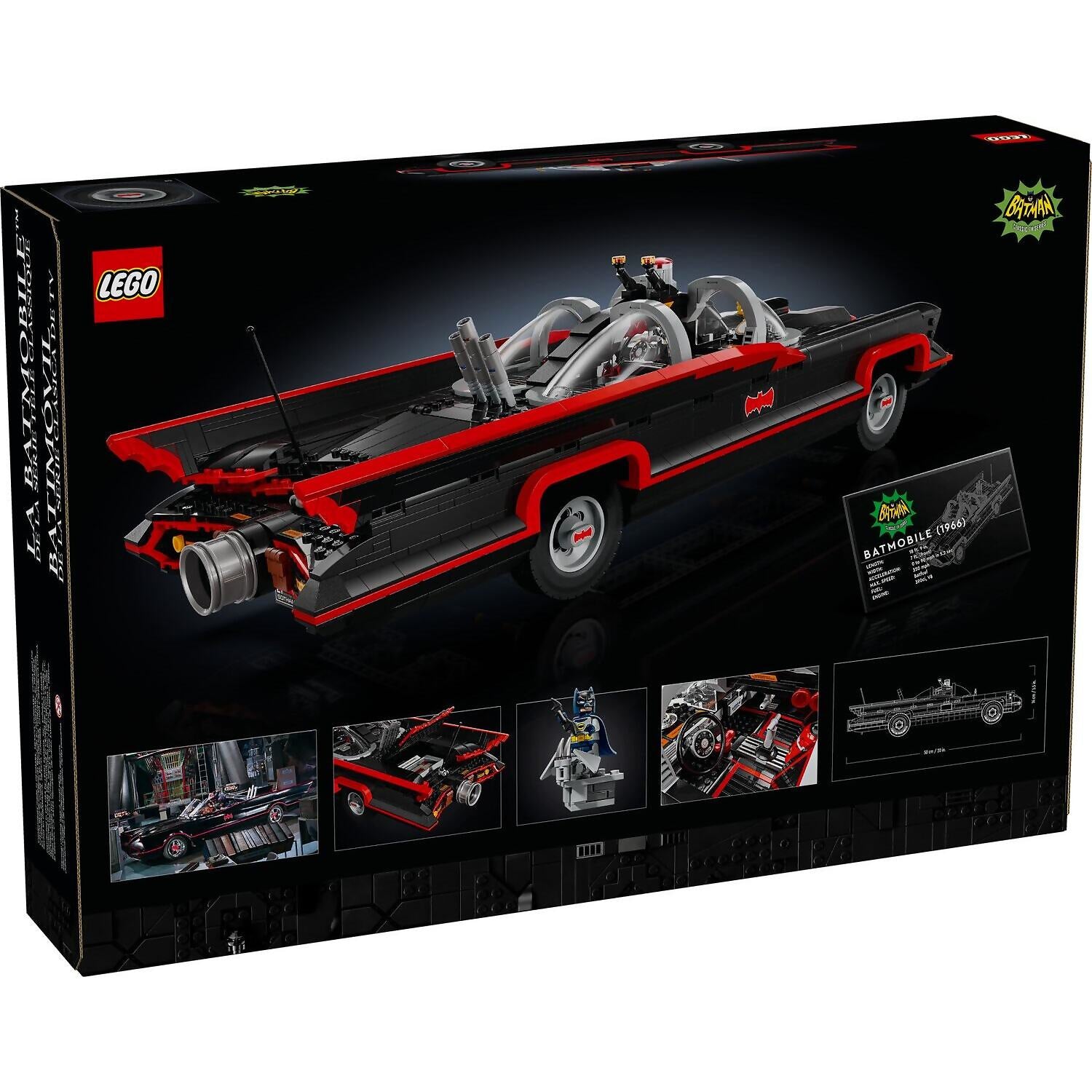 LEGO 76328 Batman The Classic TV Series Batmobile - DC Super Heroes