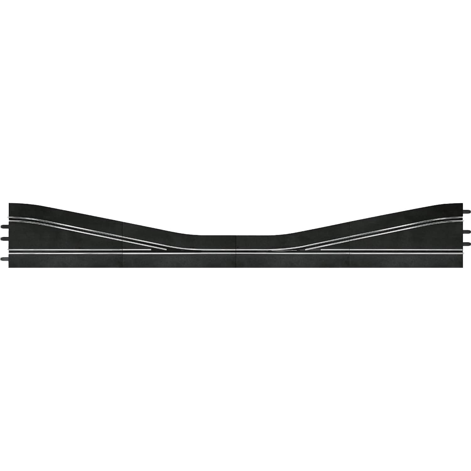 Carrera - Digital 1:32 Accessories - Digital Narrow Section right 4 x pieces - Slot Car Track Accessories Also Suits 1:24