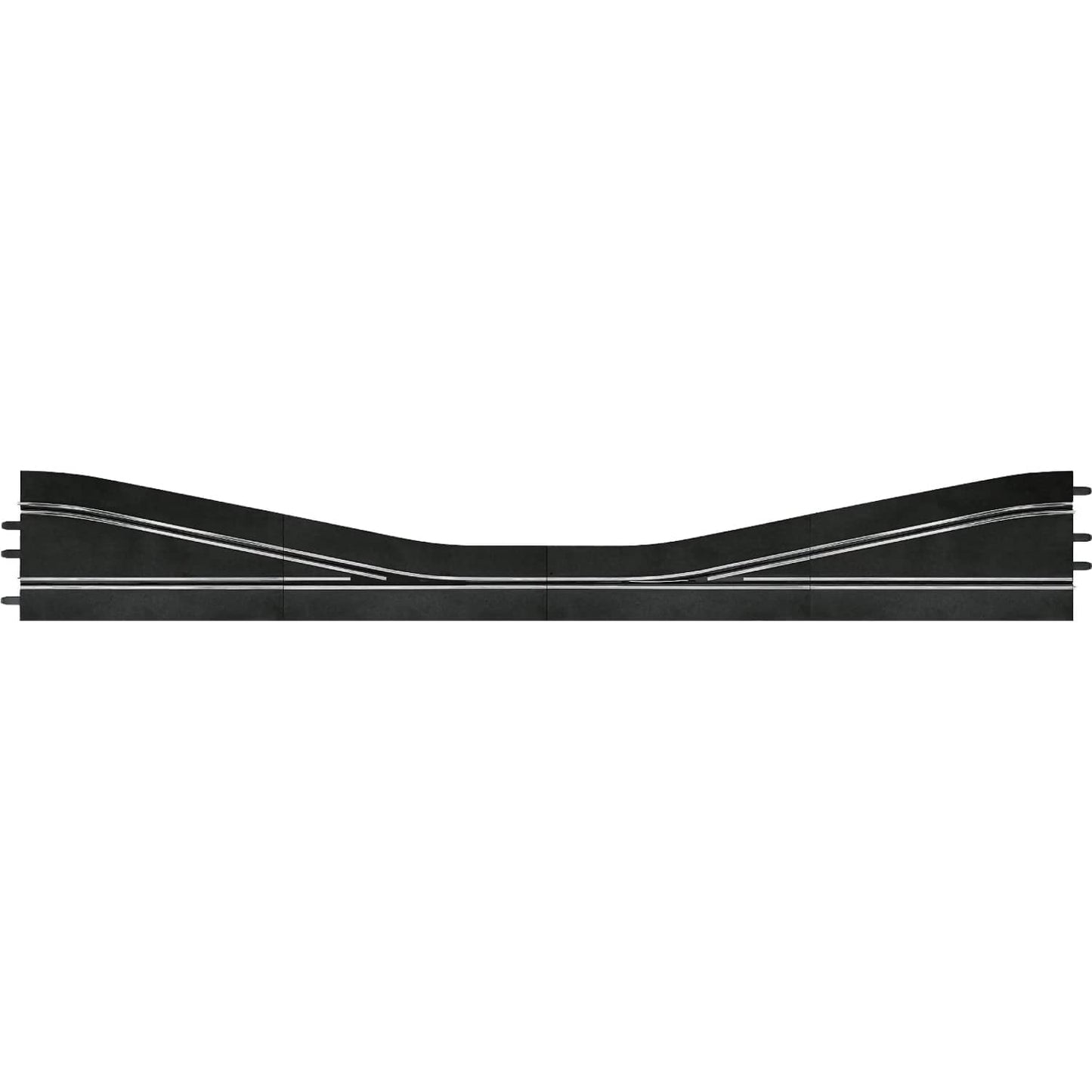 Carrera - Digital 1:32 Accessories - Digital Narrow Section right 4 x pieces - Slot Car Track Accessories Also Suits 1:24