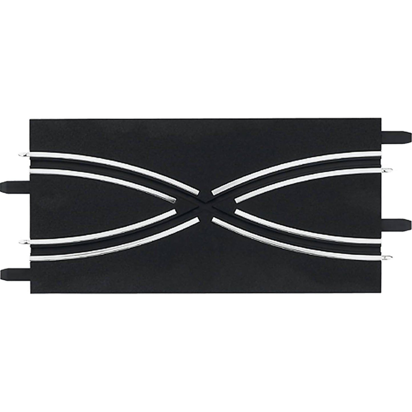 Carrera - Go 1:43 - Lane Change Section (2) 2 x 161mm pieces - Slot Car Track Accessories