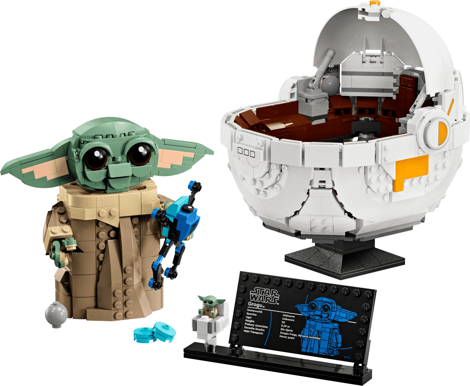 LEGO 75403 Grogu with Hover Pram - Star Wars
