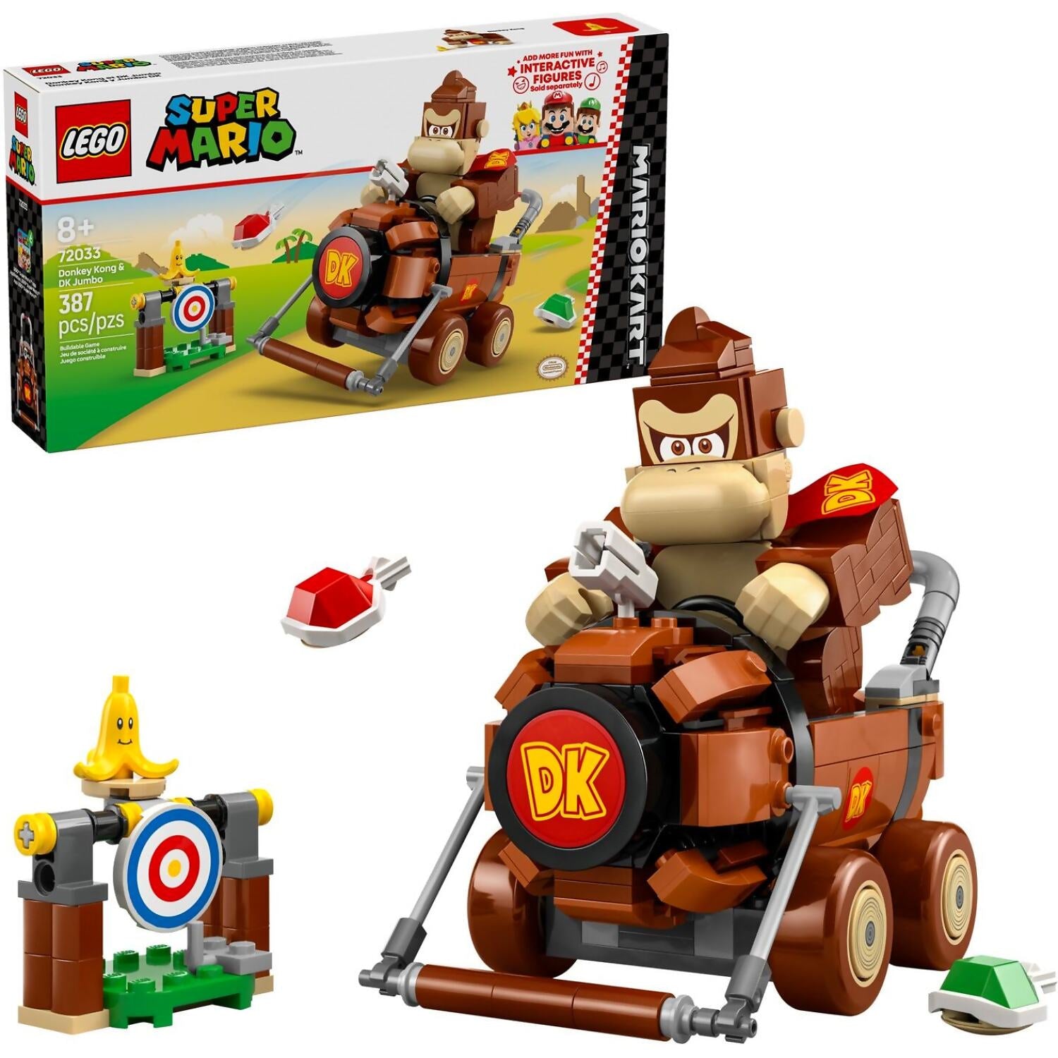 LEGO 72033 Mario Kart Donkey Kong & DK Jumbo - Super Mario