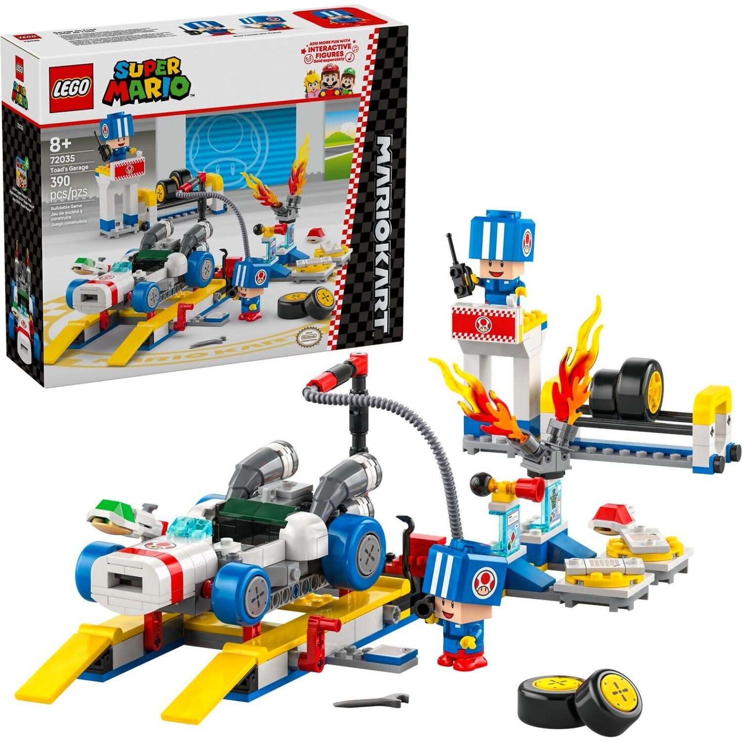 LEGO 72035 Mario Kart Toad's Garage - Super Mario