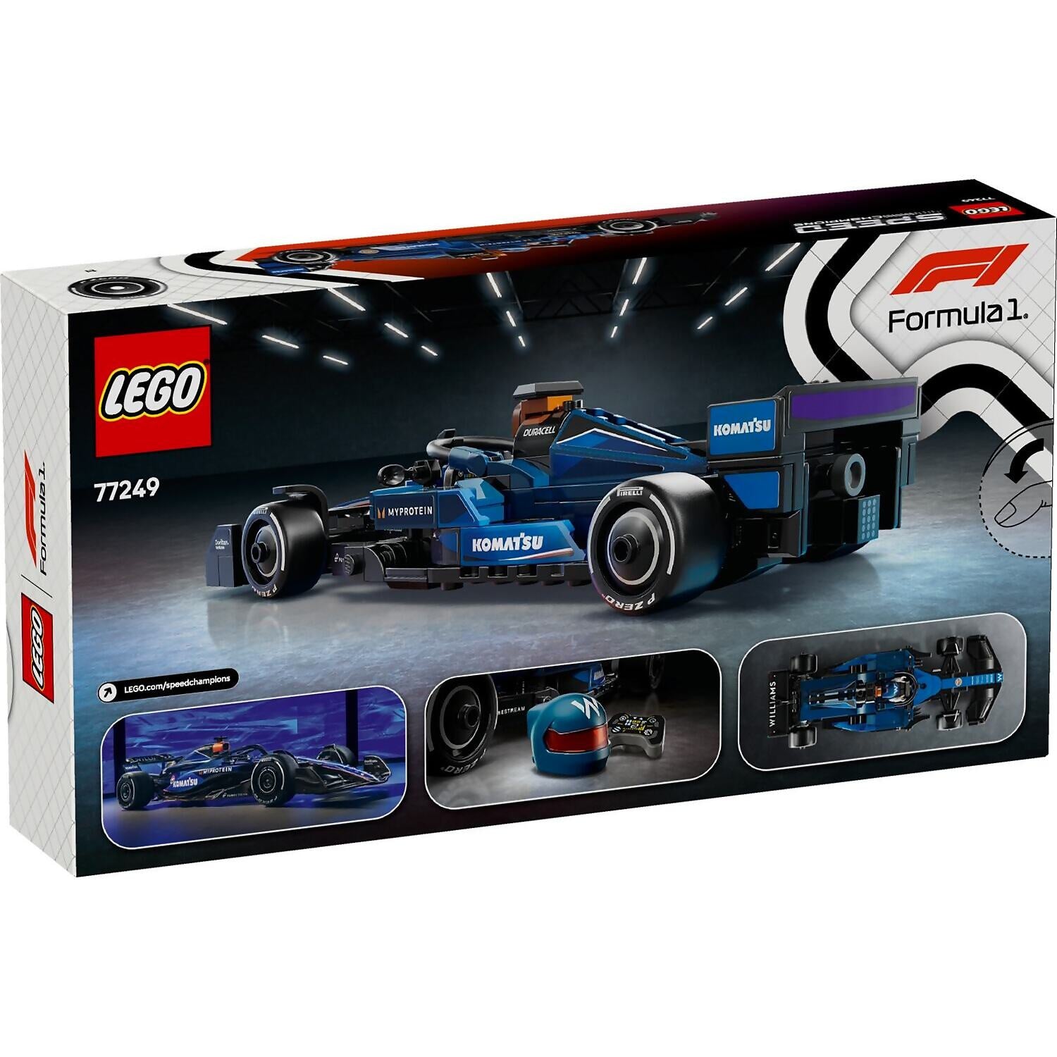 LEGO 77249 Williams Racing FW46 F1 Race Car - Speed Champions