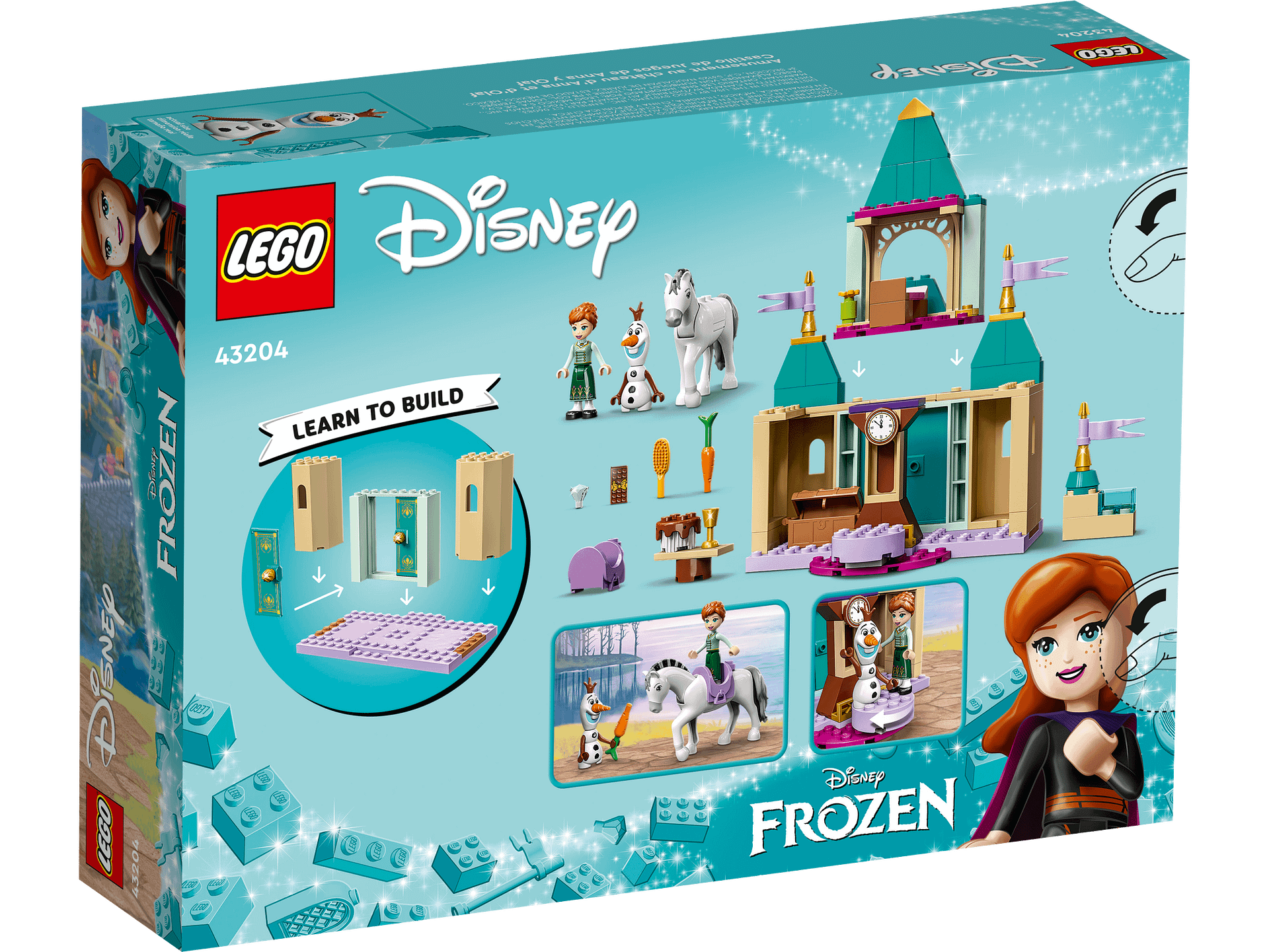 LEGO 43204 Anna and Olaf's Castle Fun - Disney Princess Frozen 4+