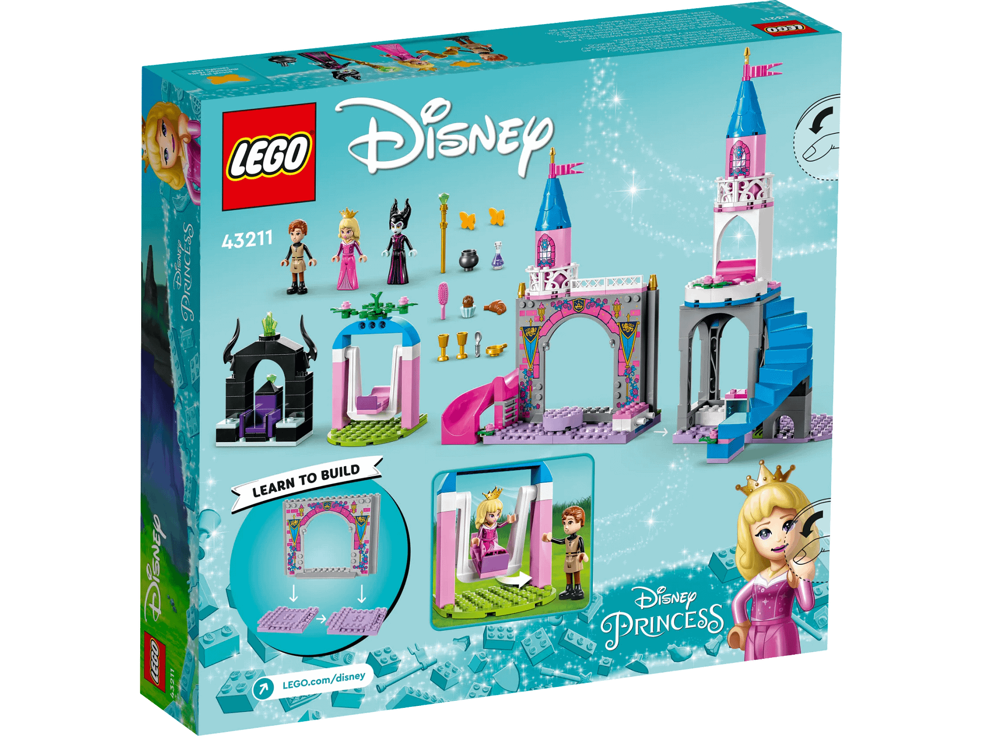 LEGO 43211 Auroras Castle - Disney Princess 4+