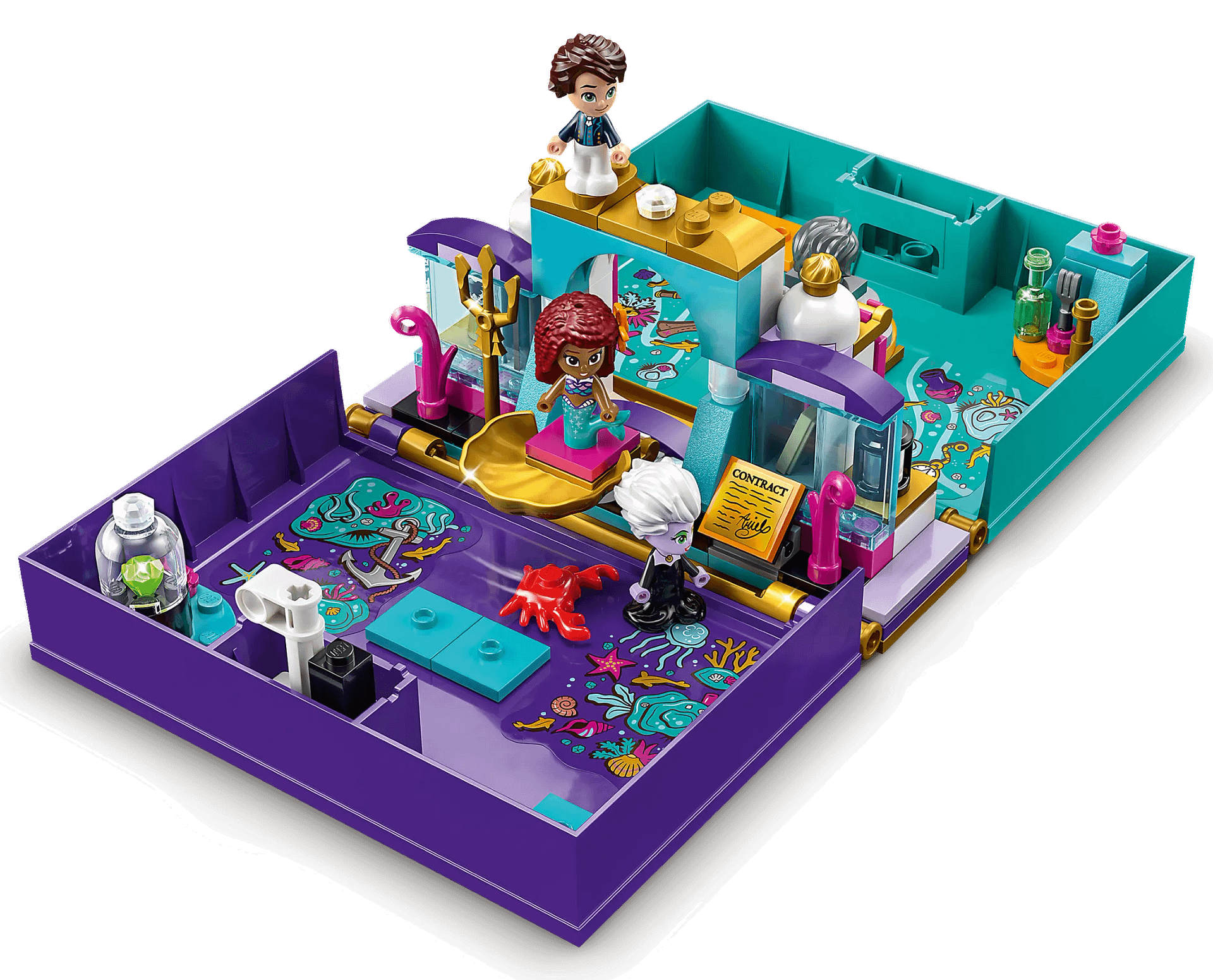 LEGO 43213 The Little Mermaid Story Book - Disney Princess