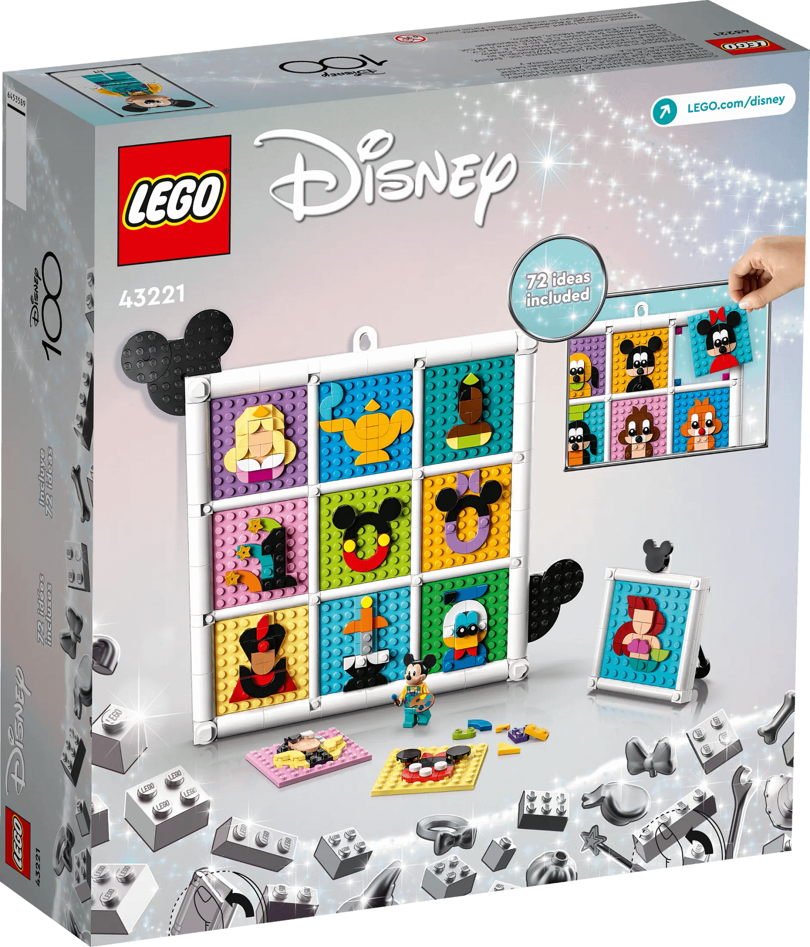 LEGO 43221 100 Years of Disney Animation Icons - Disney