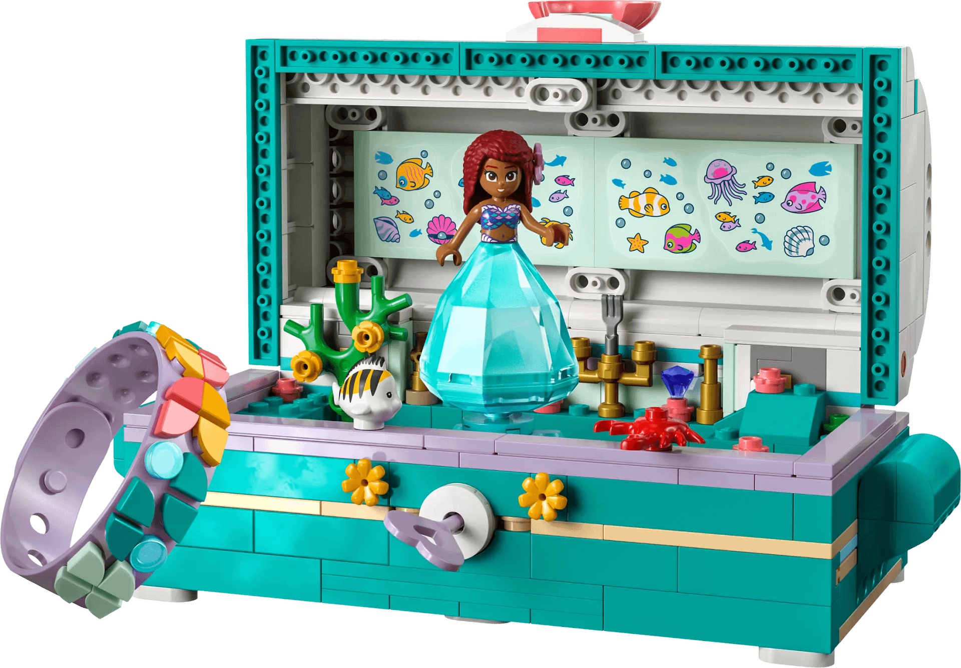 LEGO 43229 Ariel's Treasure Chest - Disney Princess