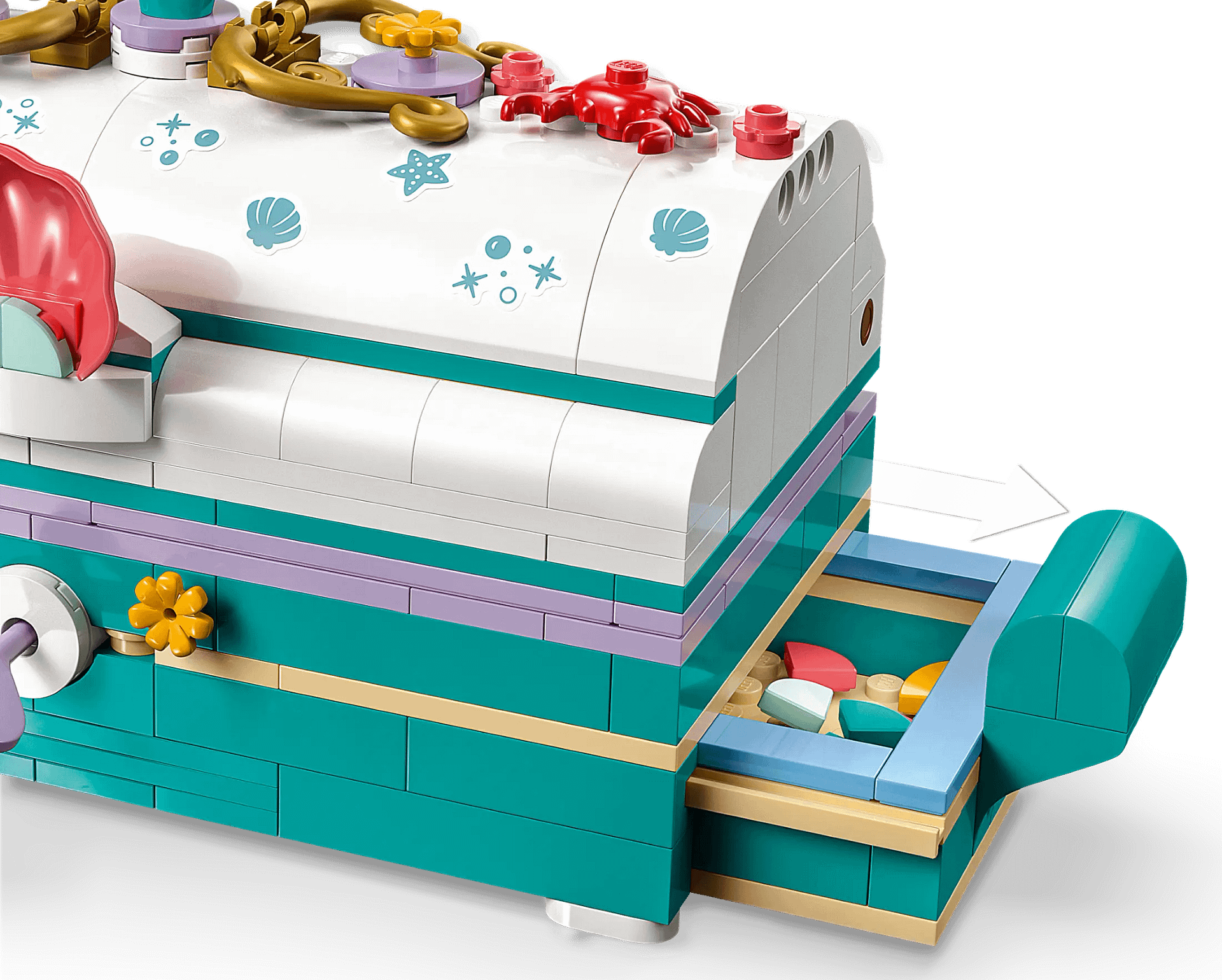 LEGO 43229 Ariel's Treasure Chest - Disney Princess