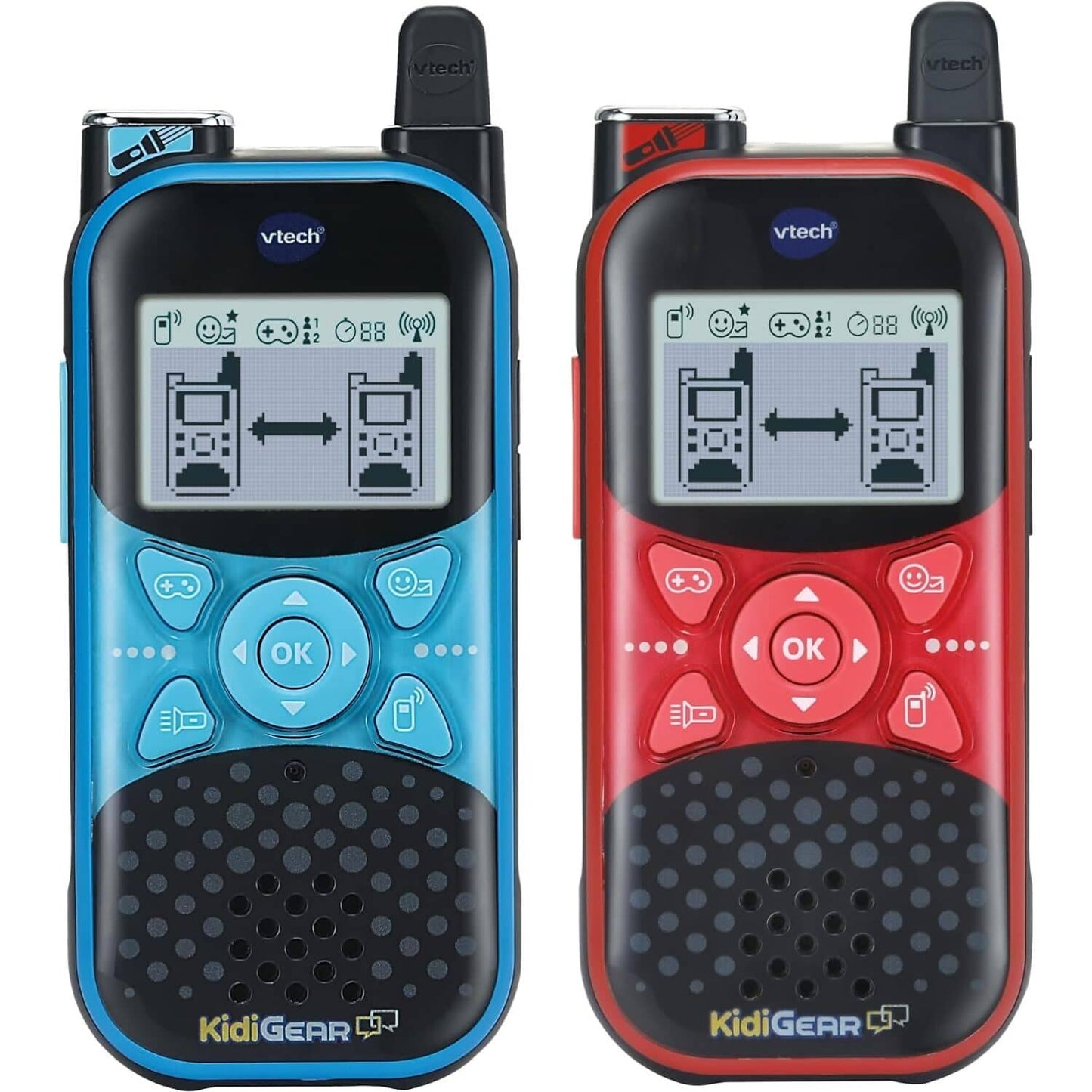 Vtech - Kidigear Walkie Talkies Explorer Blue/red