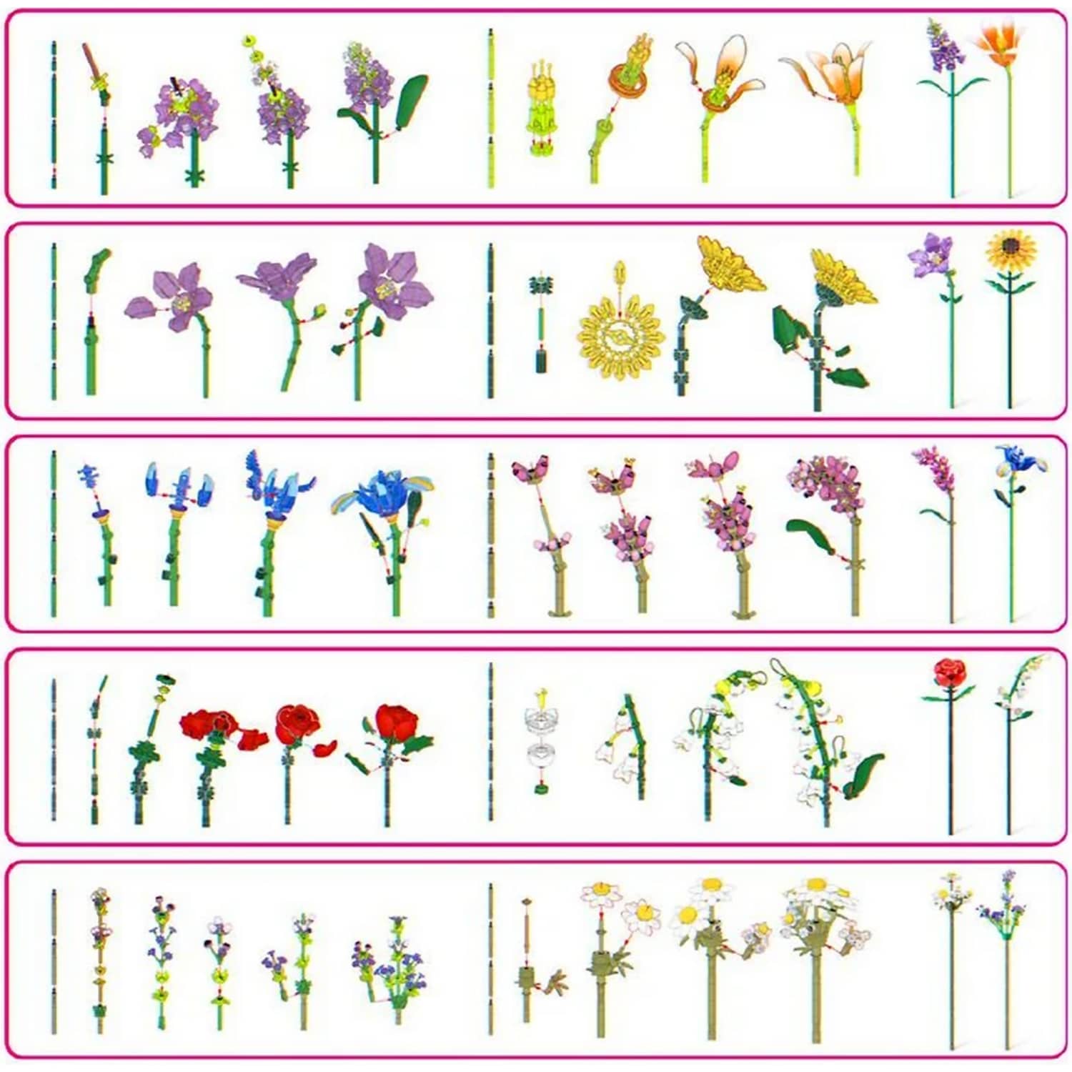 Zuru - Max Long Stem Flowers Collection Blind Capsule Assorted Styles