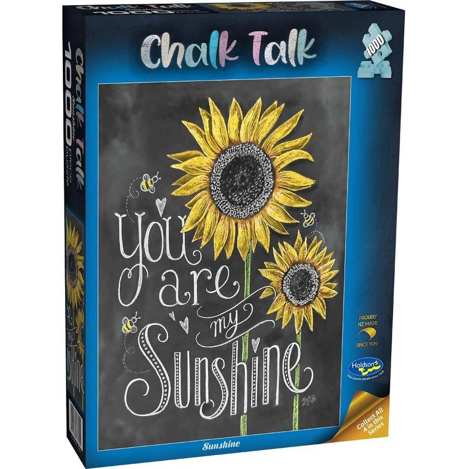 Holdson - Chalk Talk Moon & Back Jigsaw Puzzle 1000 Pieces