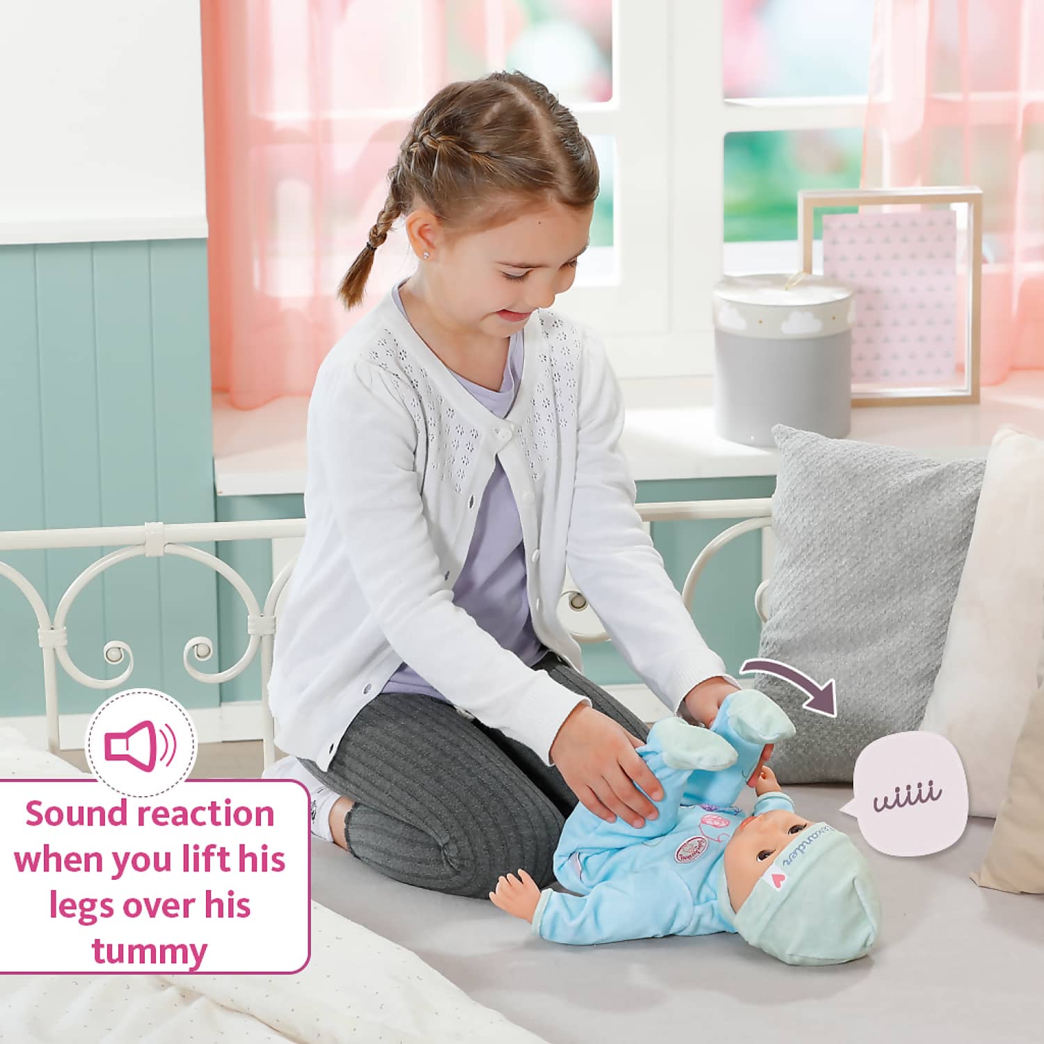 Baby Annabell - Active Alexander Interactive Doll 43cm