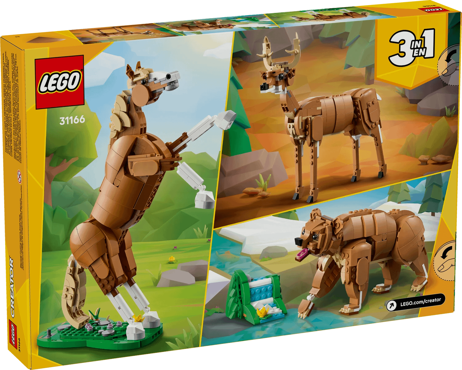LEGO 31166 Beautiful Horse - Creator 3-in-1