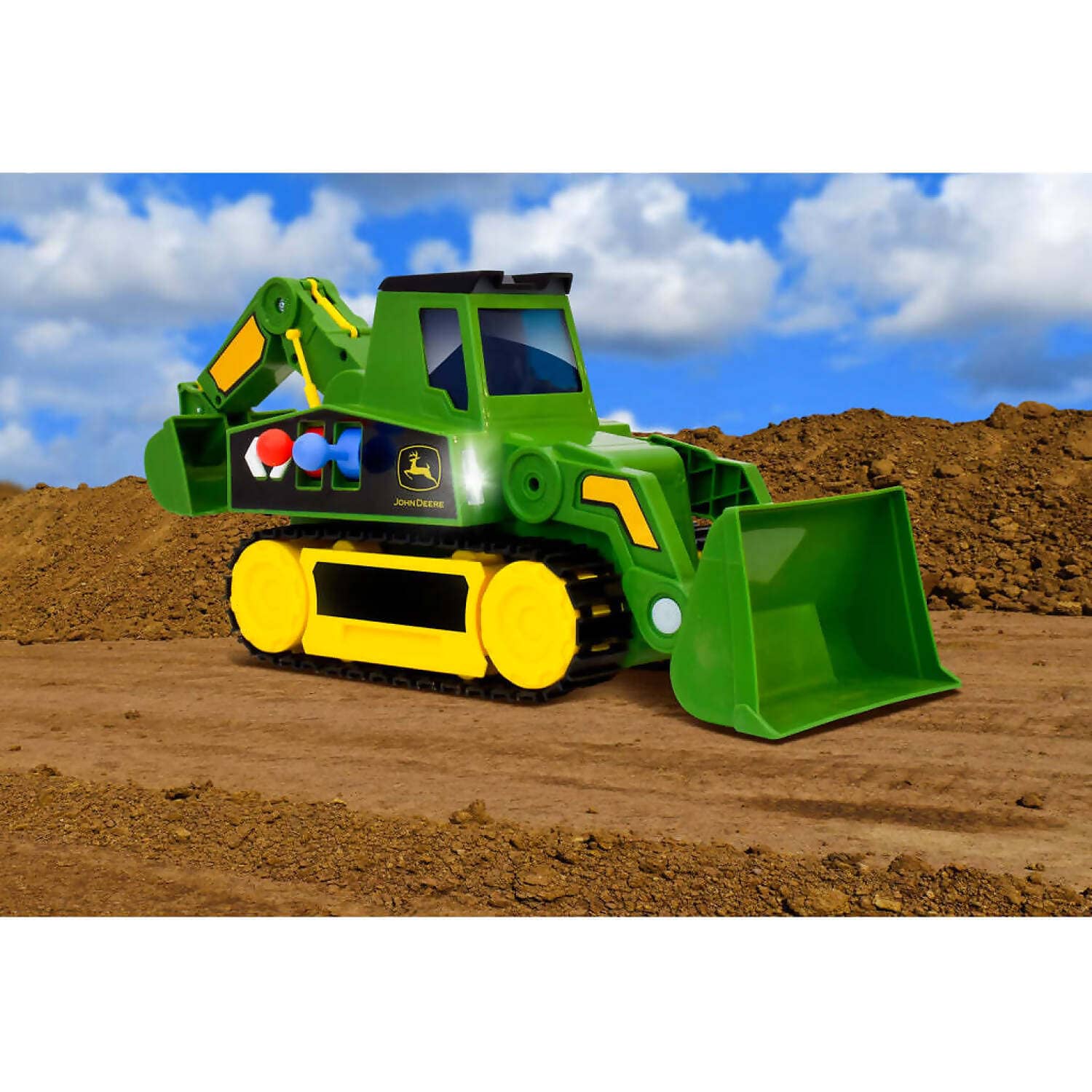 John Deere - 2-In-1 Motorised Mega Excavator