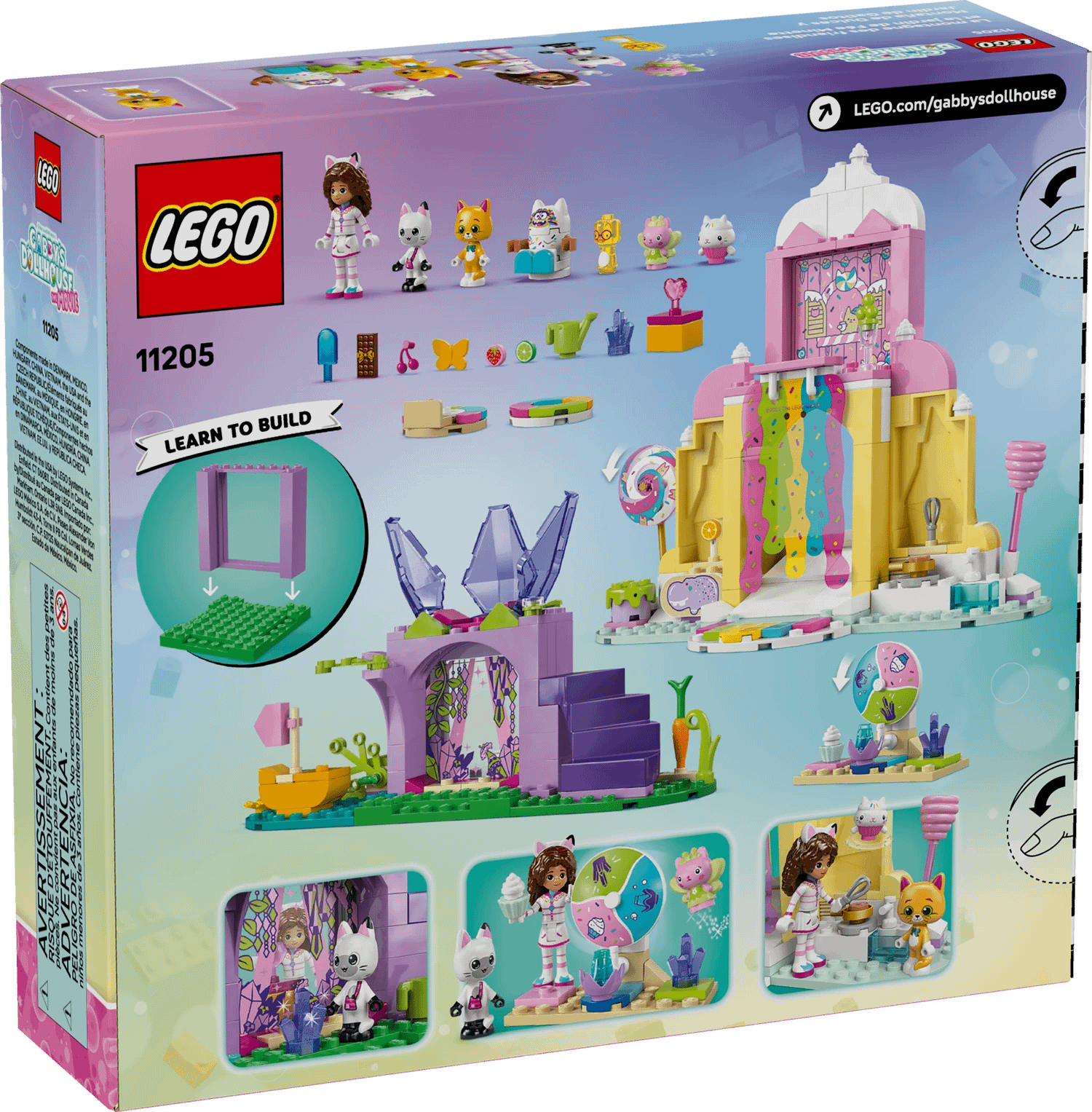 LEGO 11205 Sweet Treat Mountain & Kitty Garden - Gabby's Dollhouse 4+