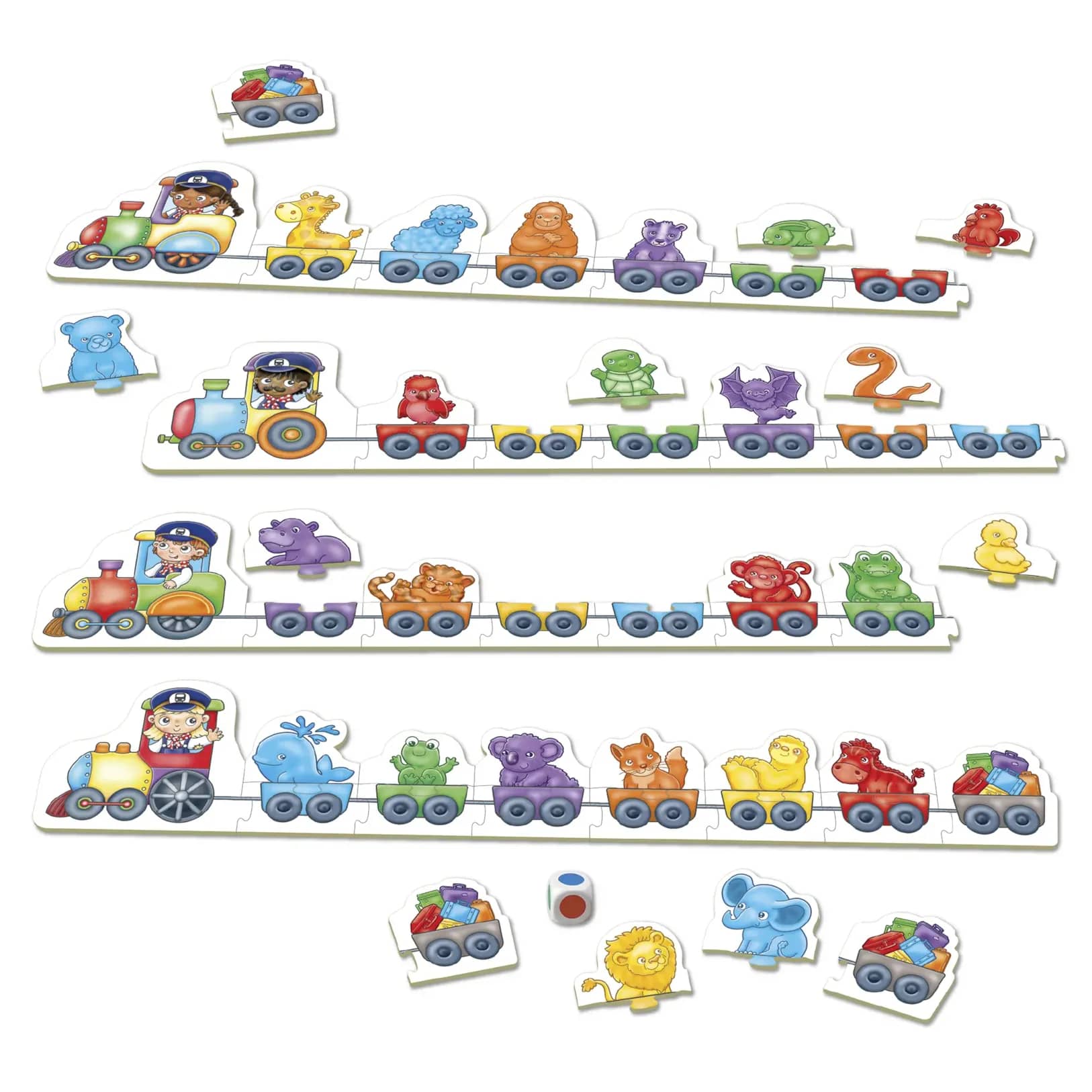 Orchard Toys - Colour Match Express Game