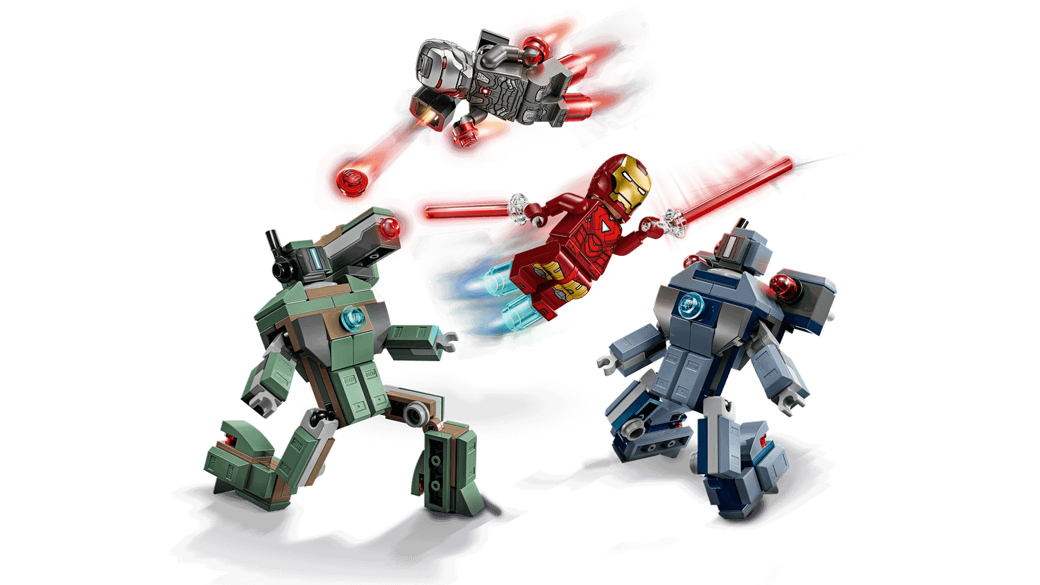 LEGO 76320 Iron Man & War Machine vs. Hammer Drones - Marvel Super Heroes