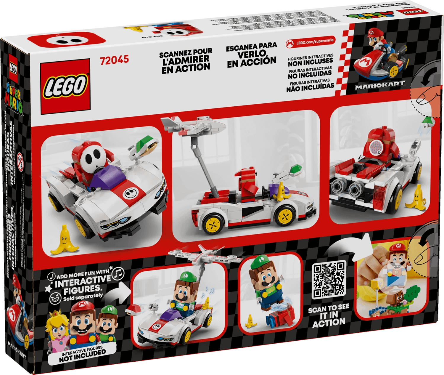LEGO 72045 Mario Kart - Shy Guy & P-Wing - Super Mario