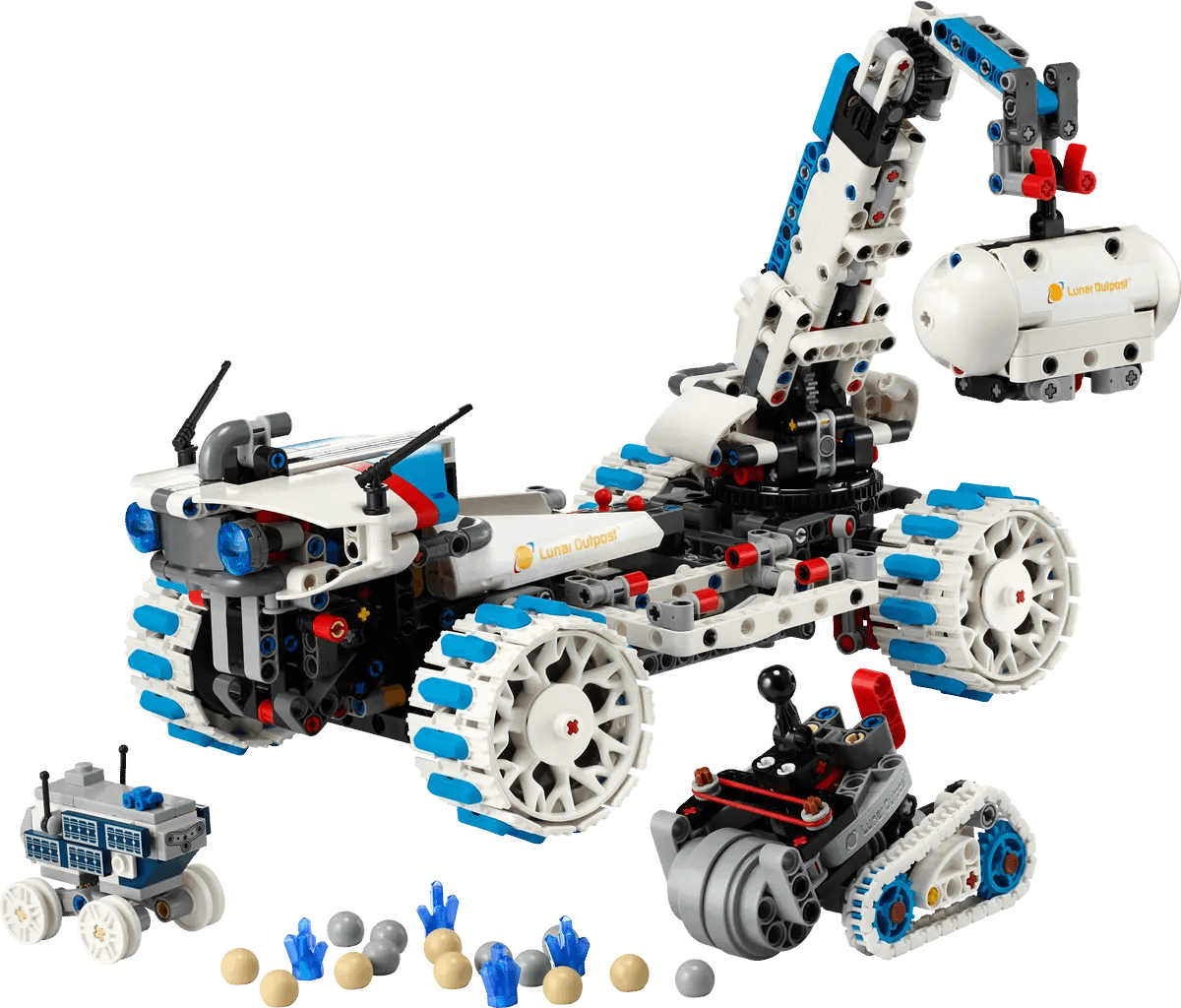 LEGO 42211 Lunar Outpost Moon Rover Space Vehicle - Technic