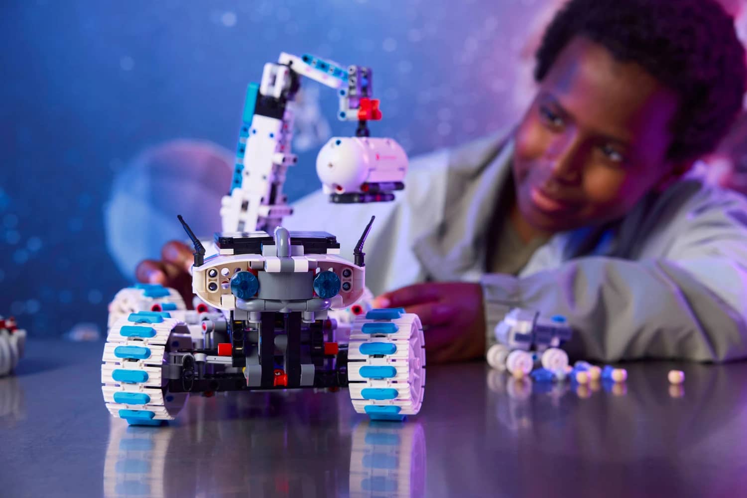 LEGO 42211 Lunar Outpost Moon Rover Space Vehicle - Technic