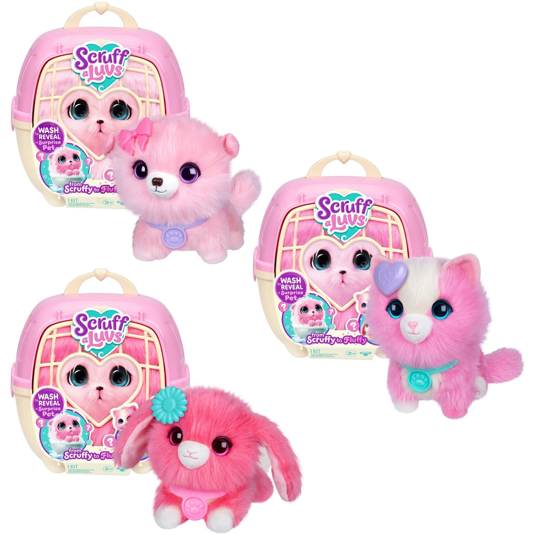 Scruff a Luvs - Mystery Plush Pink