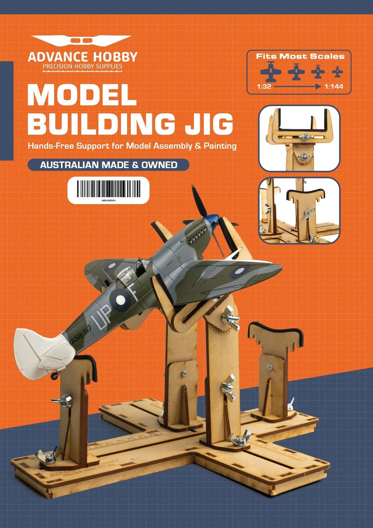 ADVANCE HOBBY MODEL BUILDING JIG