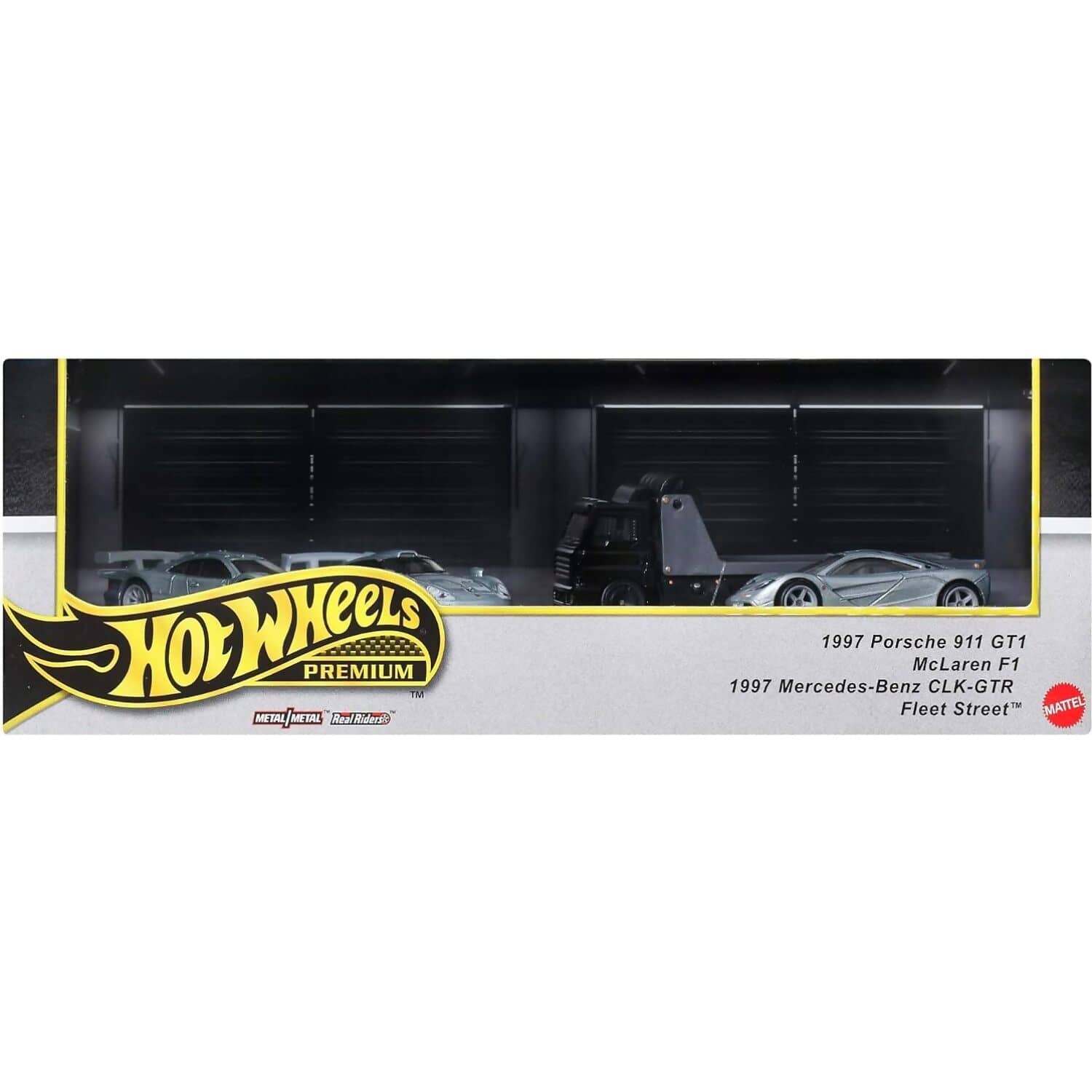 Hot Wheels - Premium Collector Set - 90's Supercars - Mattel