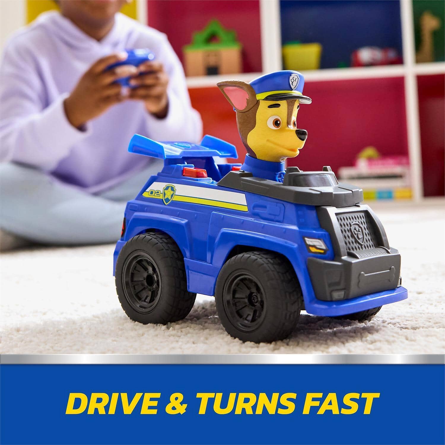 Paw Patrol - RC Action Cruiser with Chase Figure - Spin Master