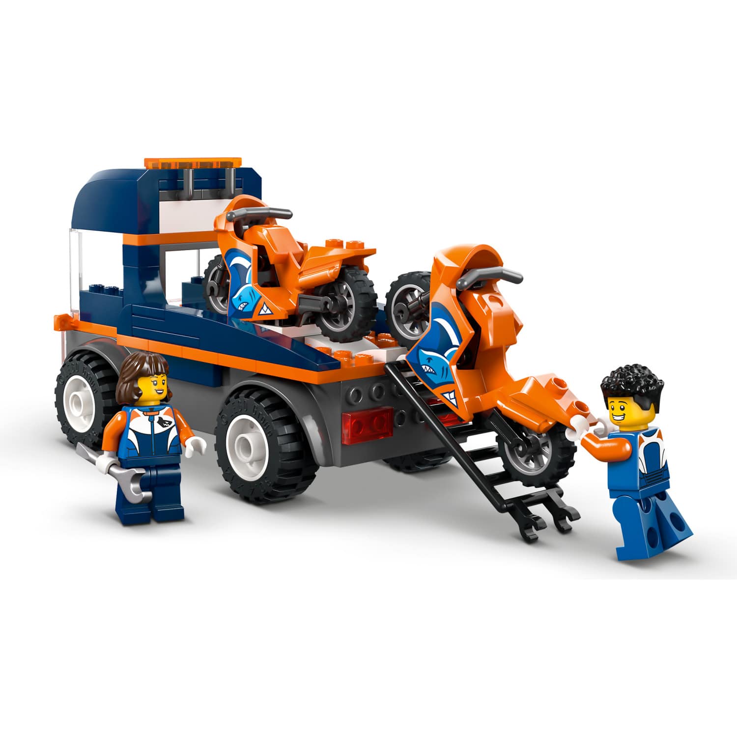 LEGO 60491 Motorcycle Transporter - City 4+