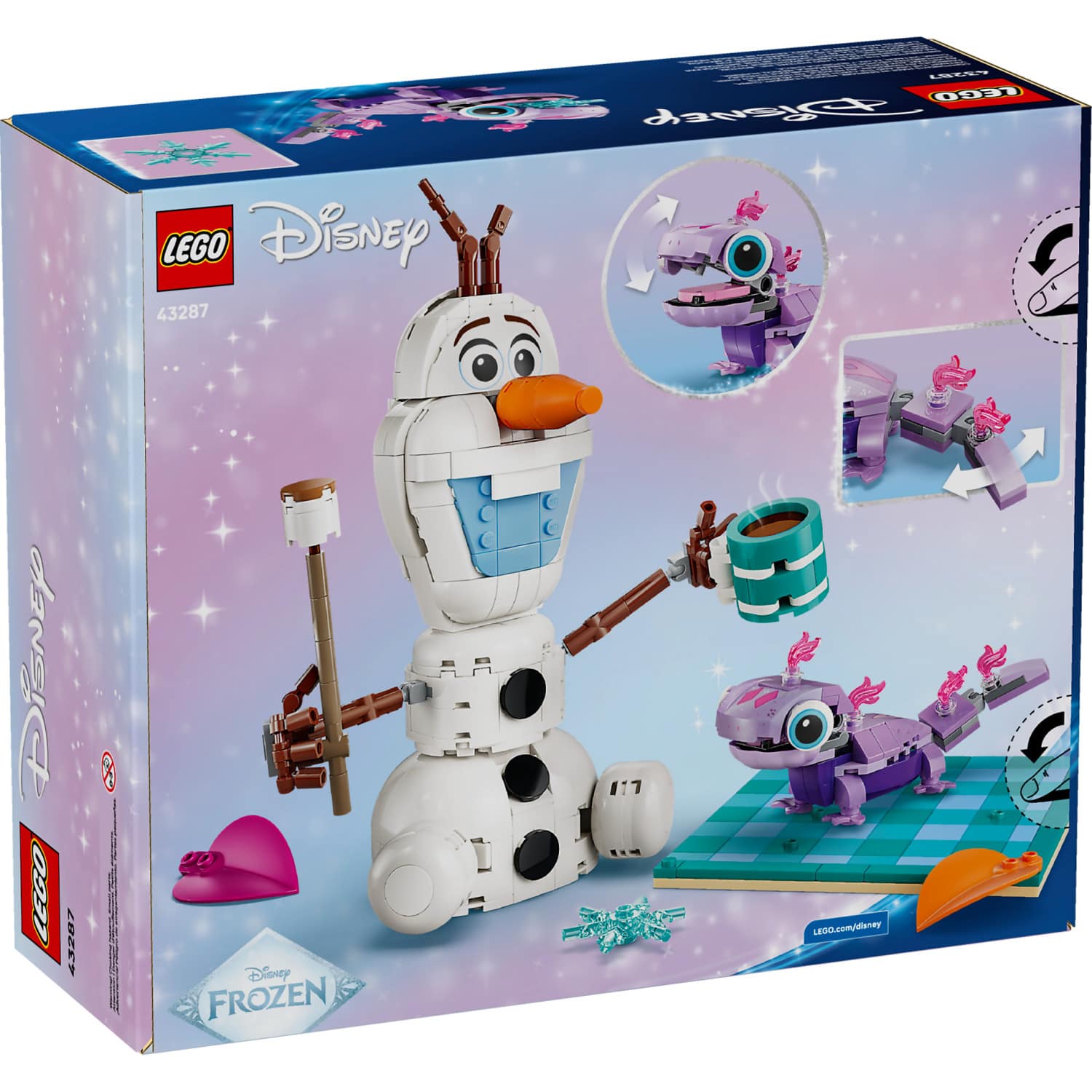 LEGO 43287 Olaf and Bruni s Picnic Fun - Disney