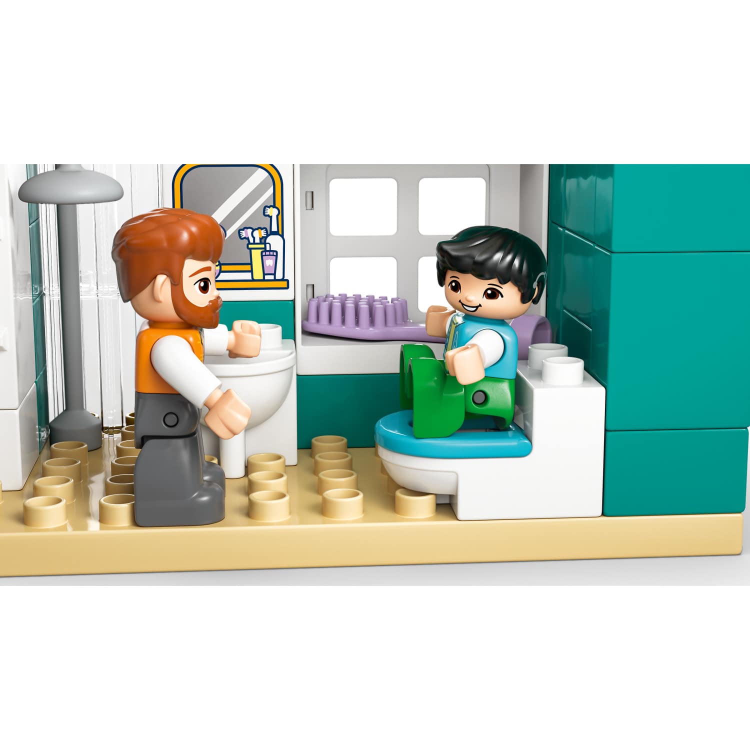 LEGO 10470 3 in 1 Modern Family House with Figures - Duplo