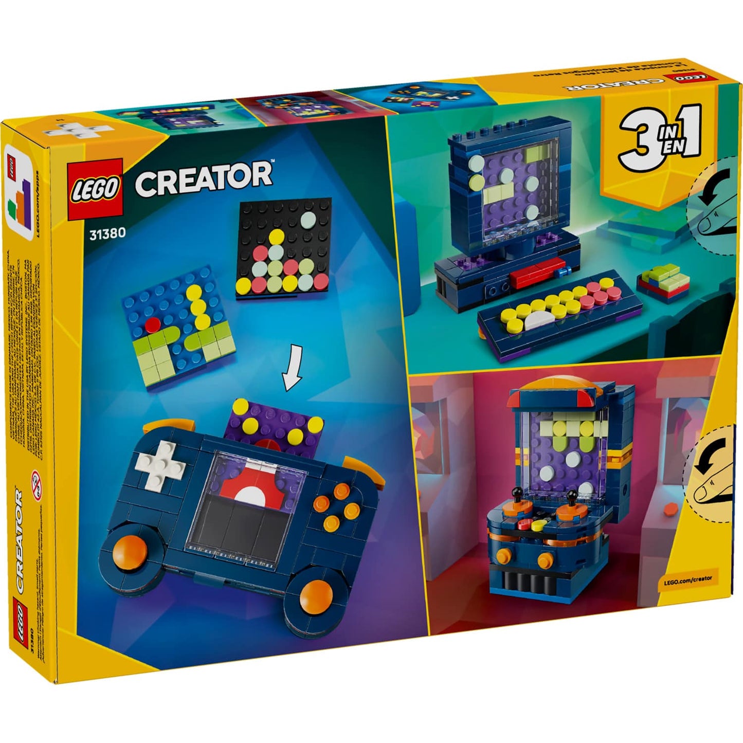 LEGO 31380 Retro Gaming Console - Creator 3-in-1