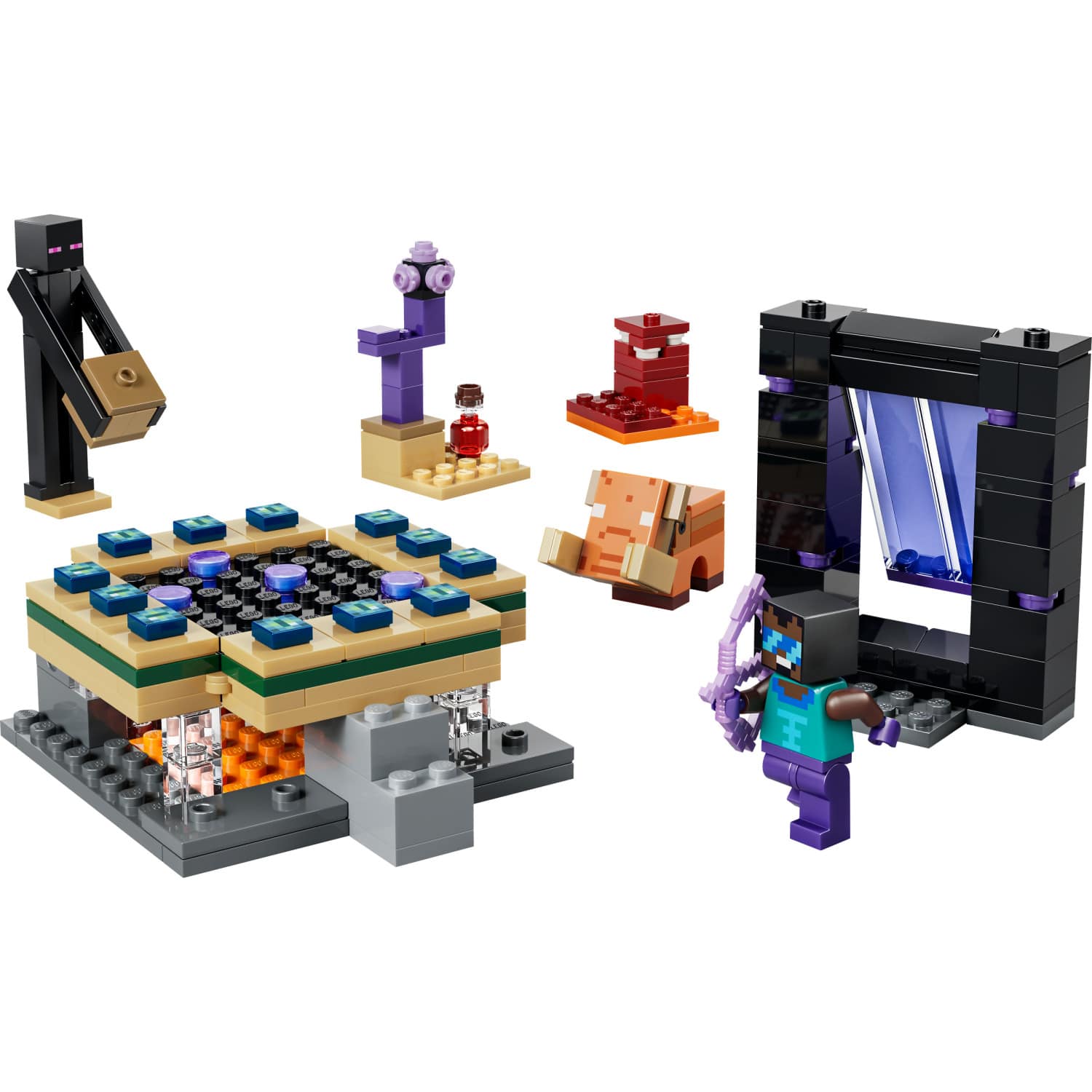 LEGO 21584 Nether & End Portal Journey - Minecraft